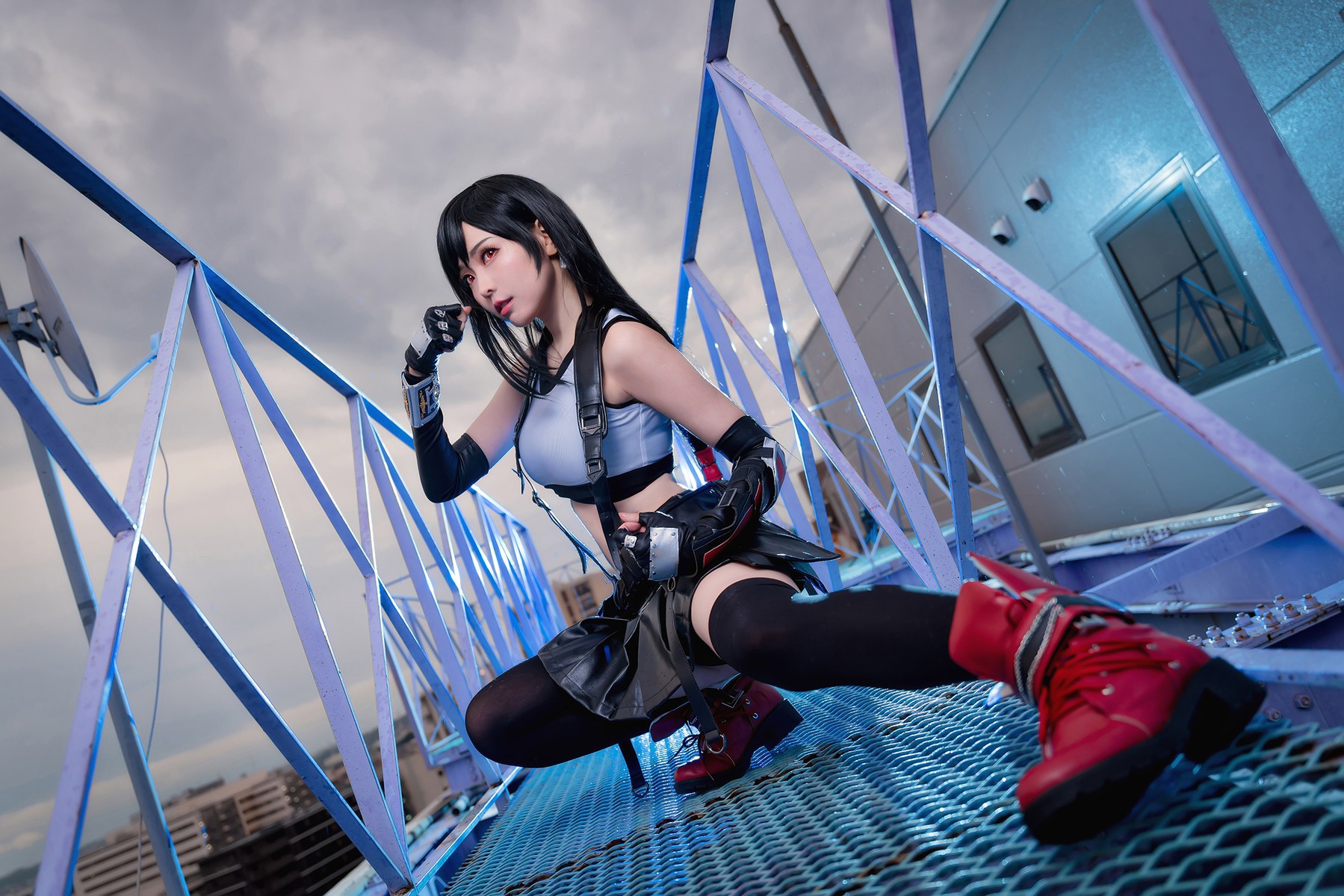 Cosplay ElyEE子 蒂法·洛克哈特 Tifa Set.01 10