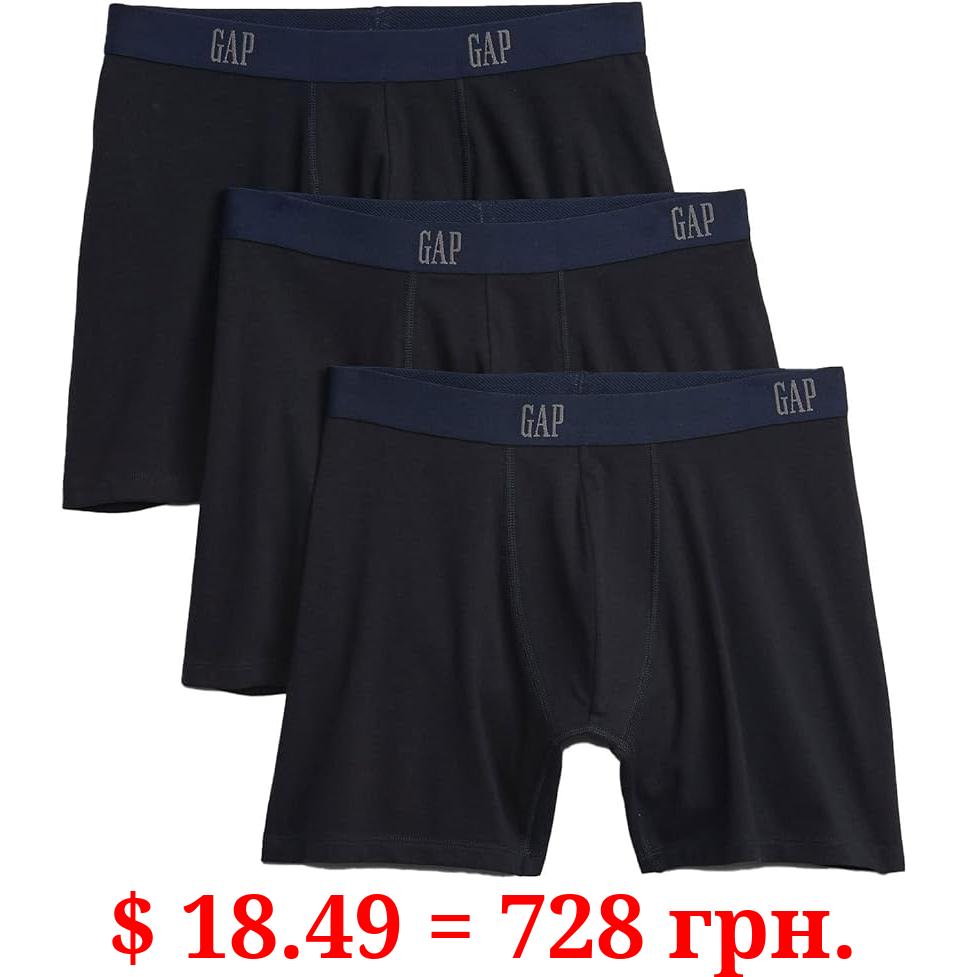 GAP Men's 3-Pack Boxer Brief Underpants Underwear