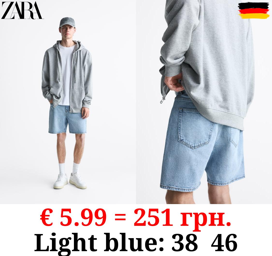 BASIC DENIM BERMUDA SHORTS