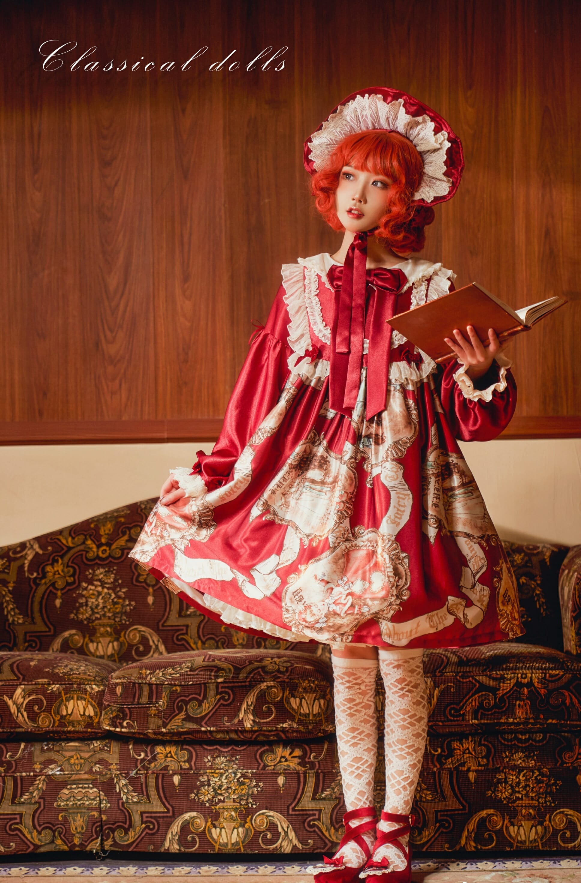 阿包也是兔娘-lolita红裙2 [28P] 11