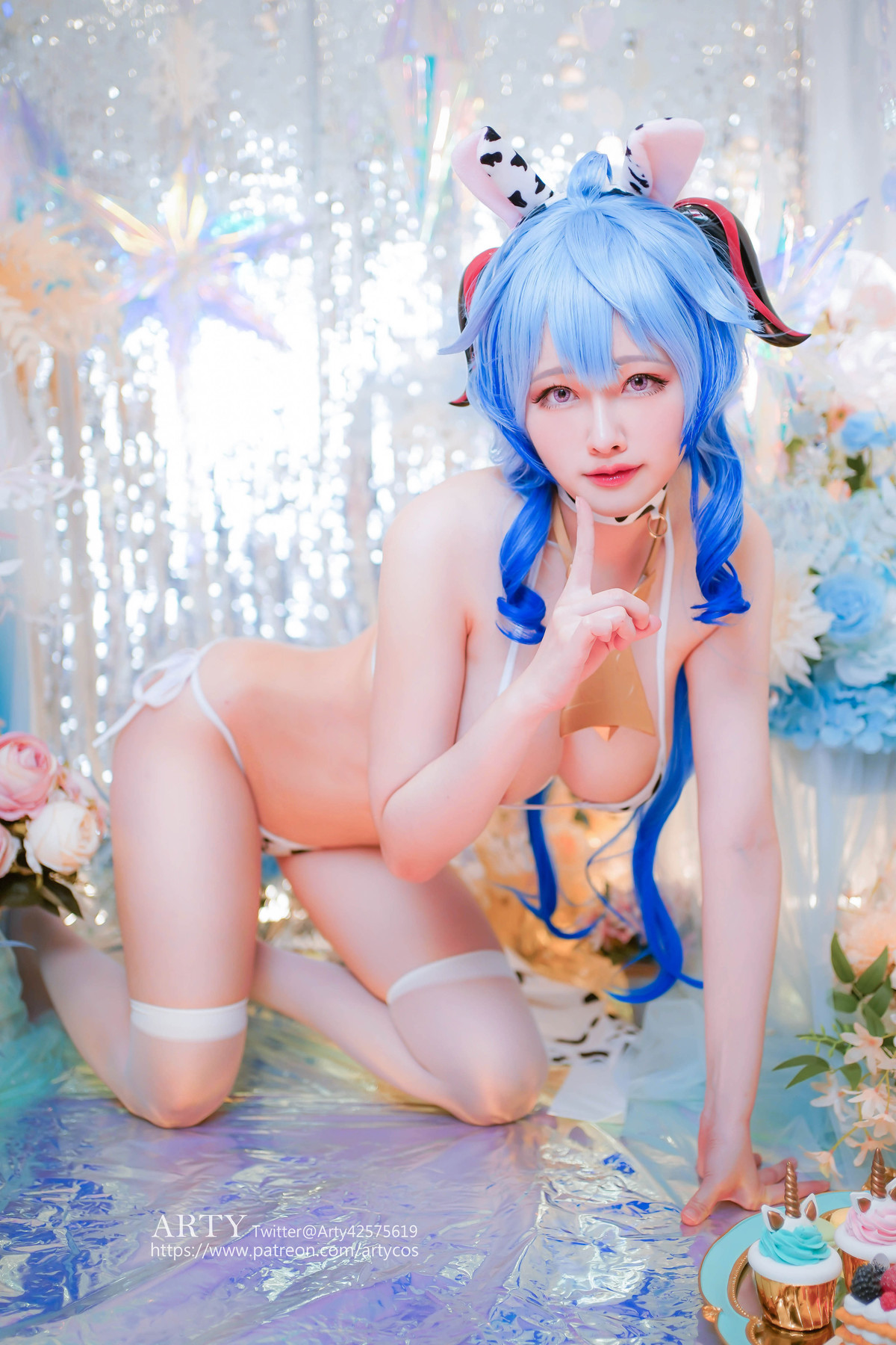 Arty亞緹 Cosplay 甘雨 Ganyu 26