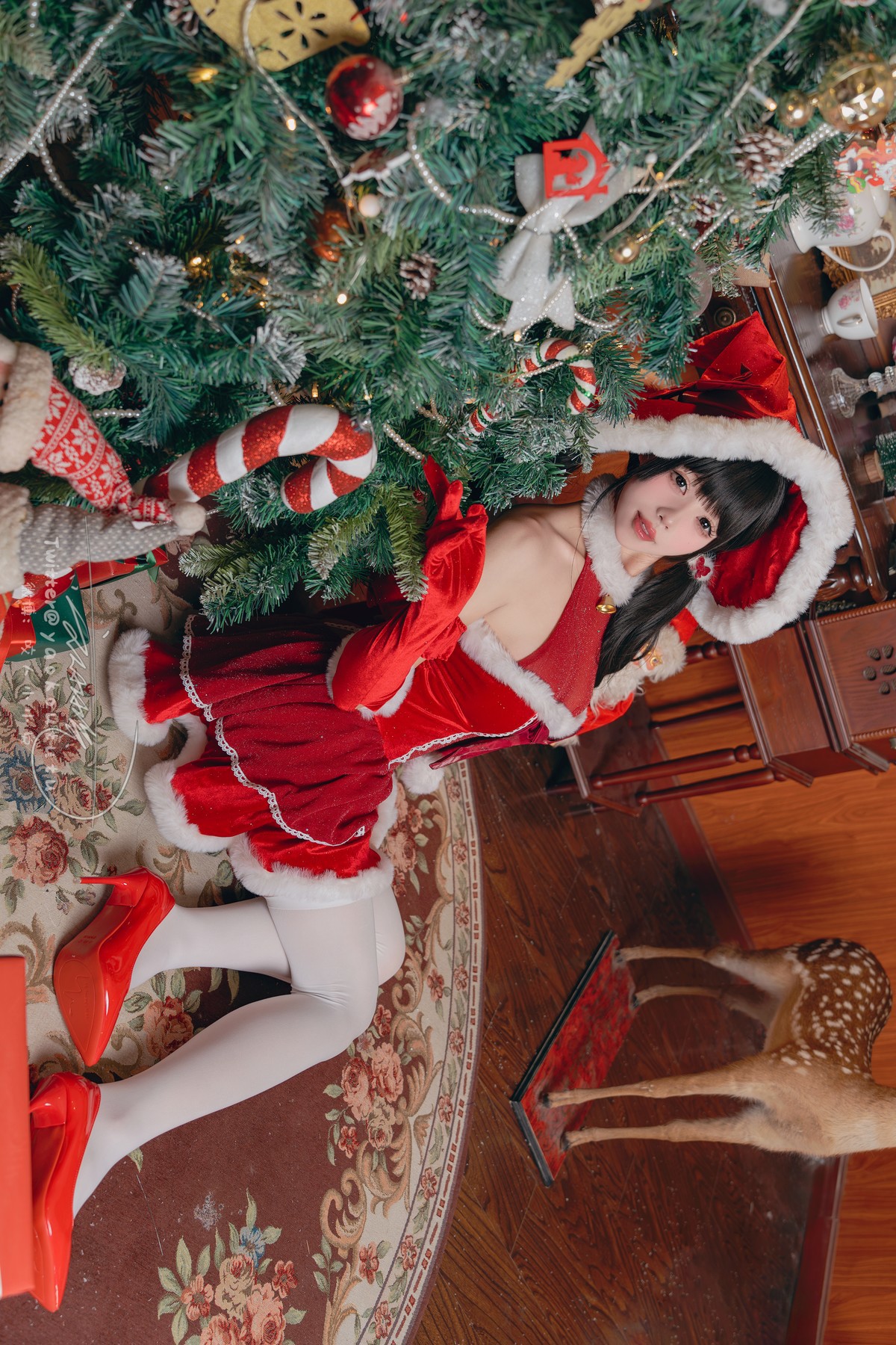 Cosplay 黏黏团子兔 魔女圣诞夜 Christmas Eve Set.01 25