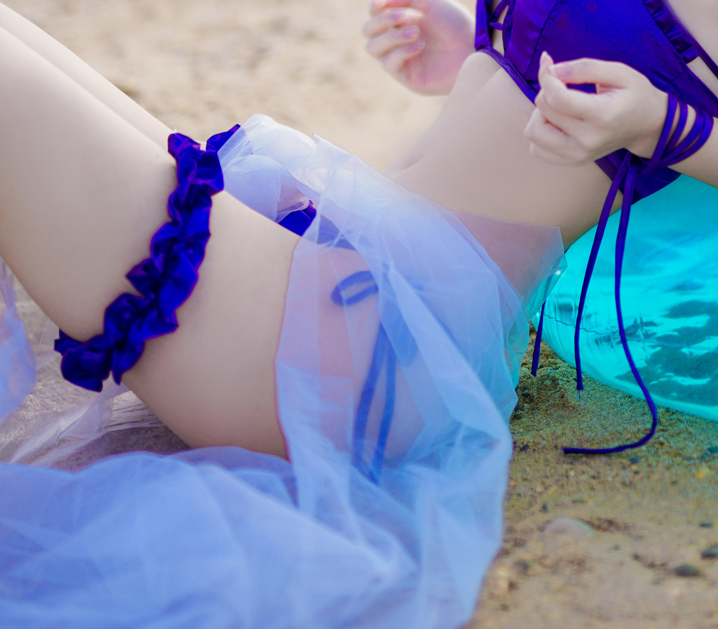[日奈娇] 柴郡泳装 Cheshire Azur Lane 10