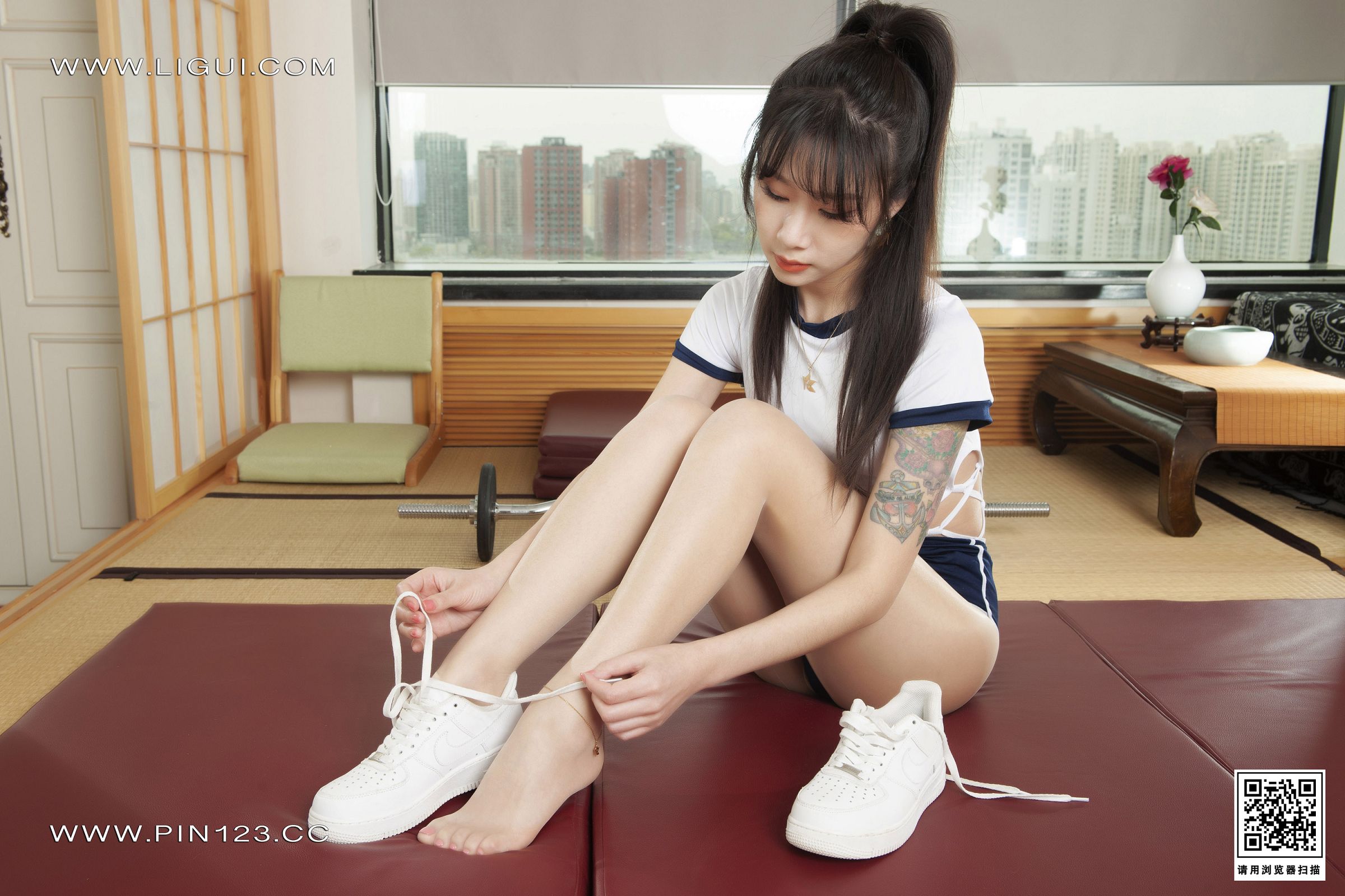 图片[62]-[Ligui丽柜]2023.04.03 《午间锻炼》 Kiki-六色网