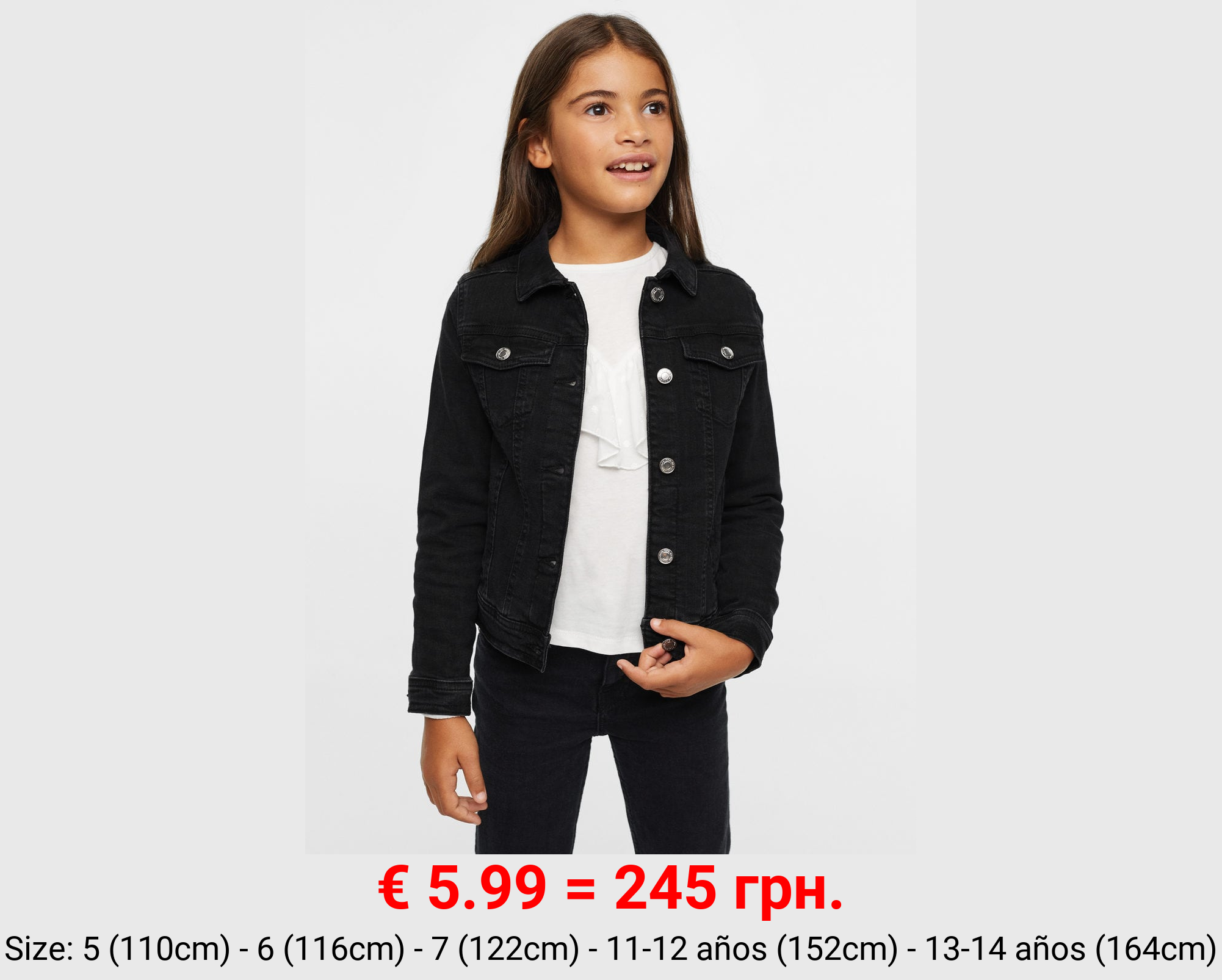 Chaqueta vaquera bolsillos 