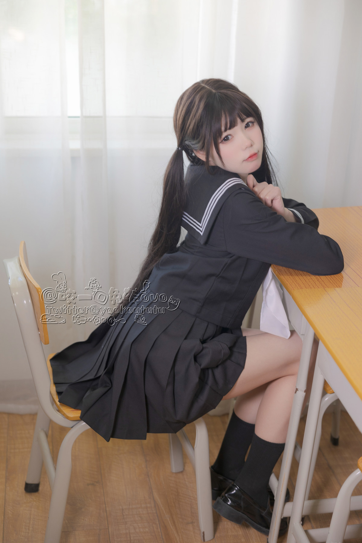 Cosplay 黏黏团子兔 放课后 1
