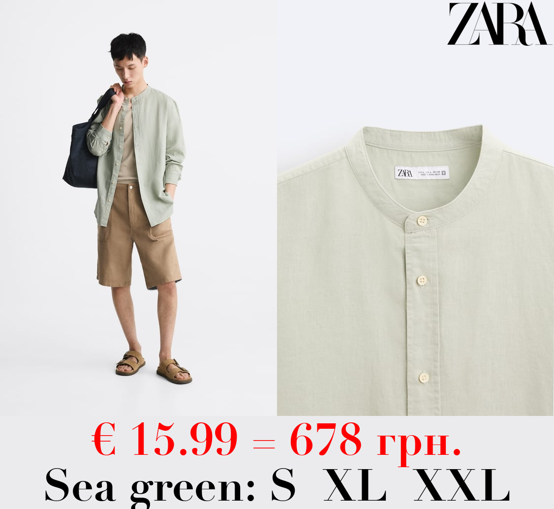 COTTON - LINEN SHIRT