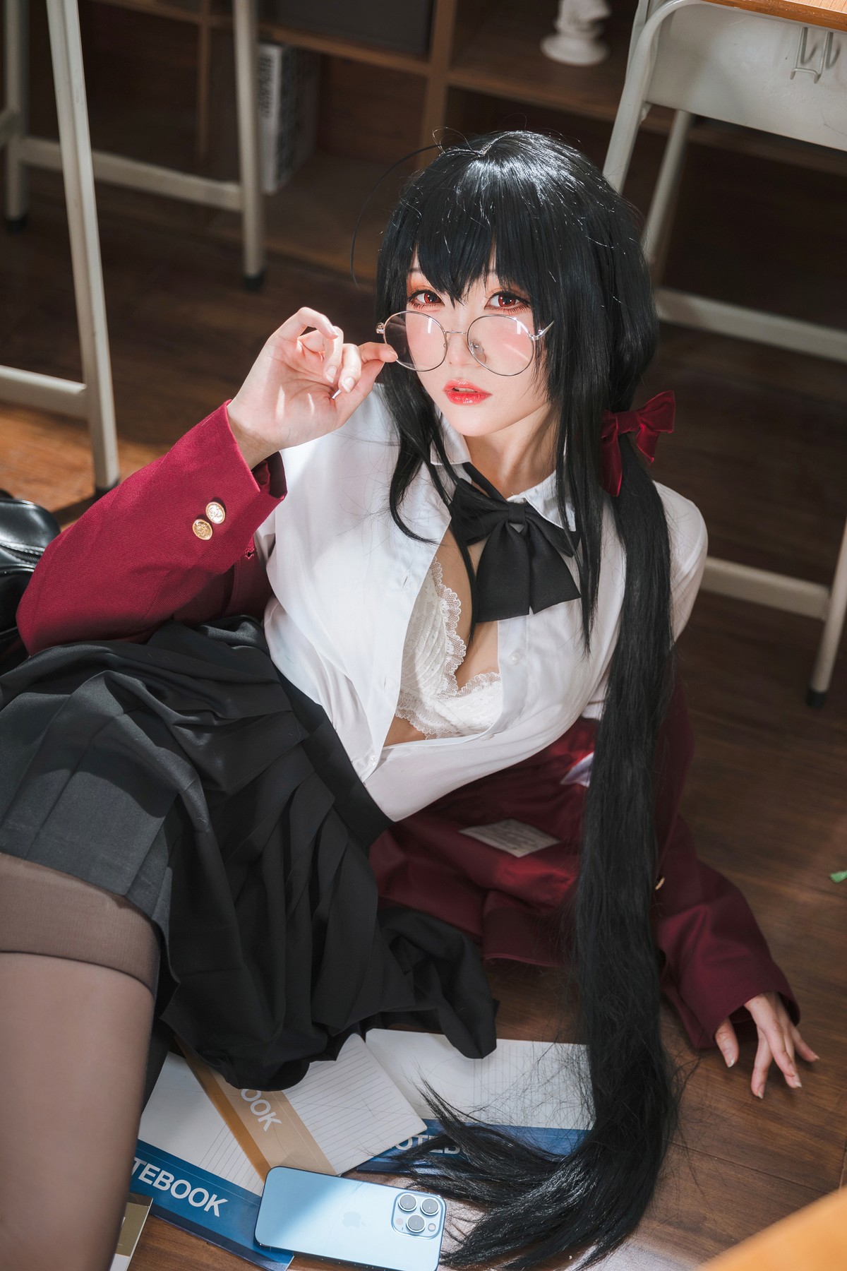 Cosplay 瓜希酱 大凤JK 18