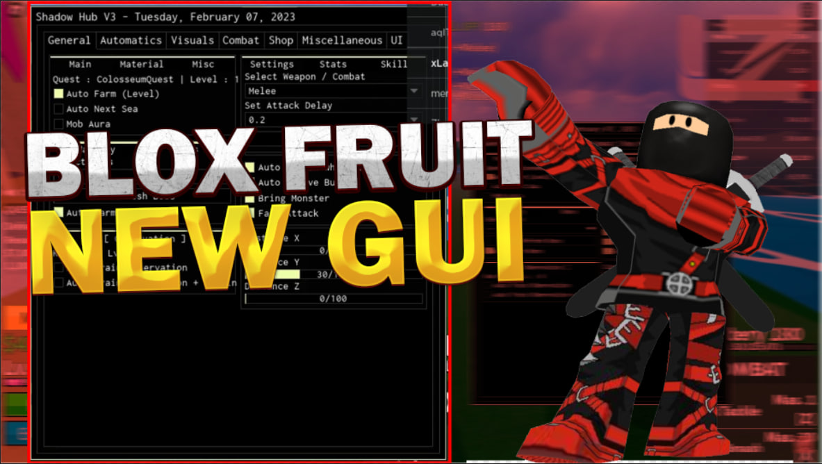 BLOX FRUIT NEW GUI – Telegraph