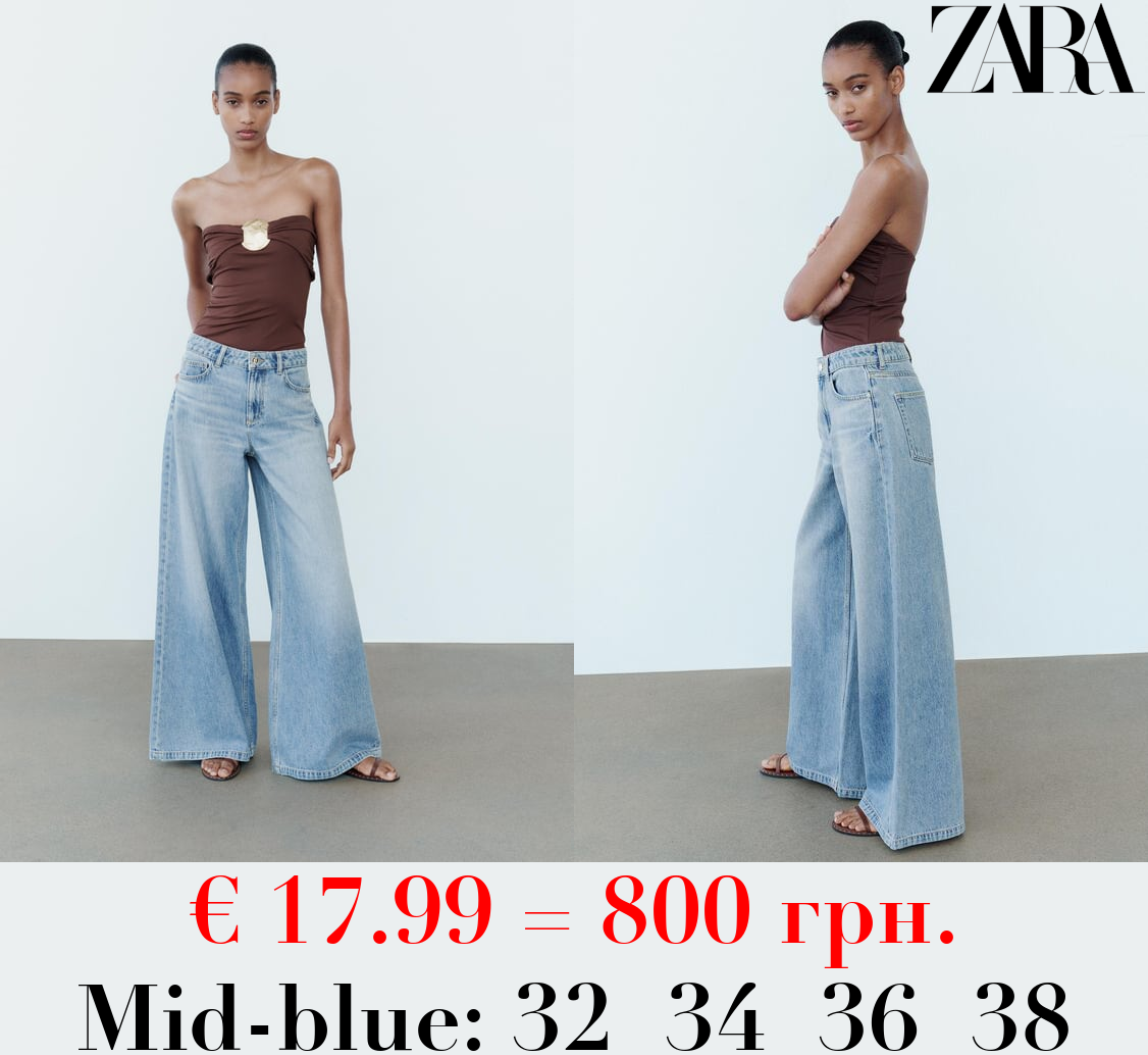 Z1975 MID-RISE PALAZZO JEANS