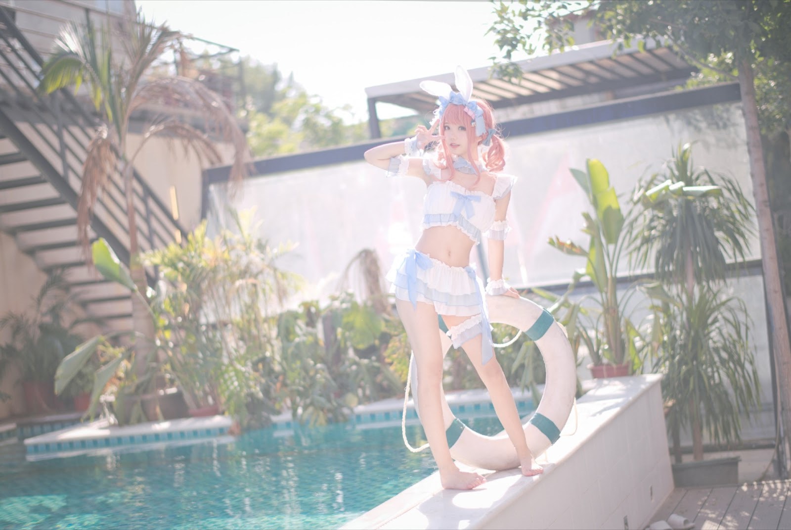 [花柒Hana] 夏日甜芯 泳装 10