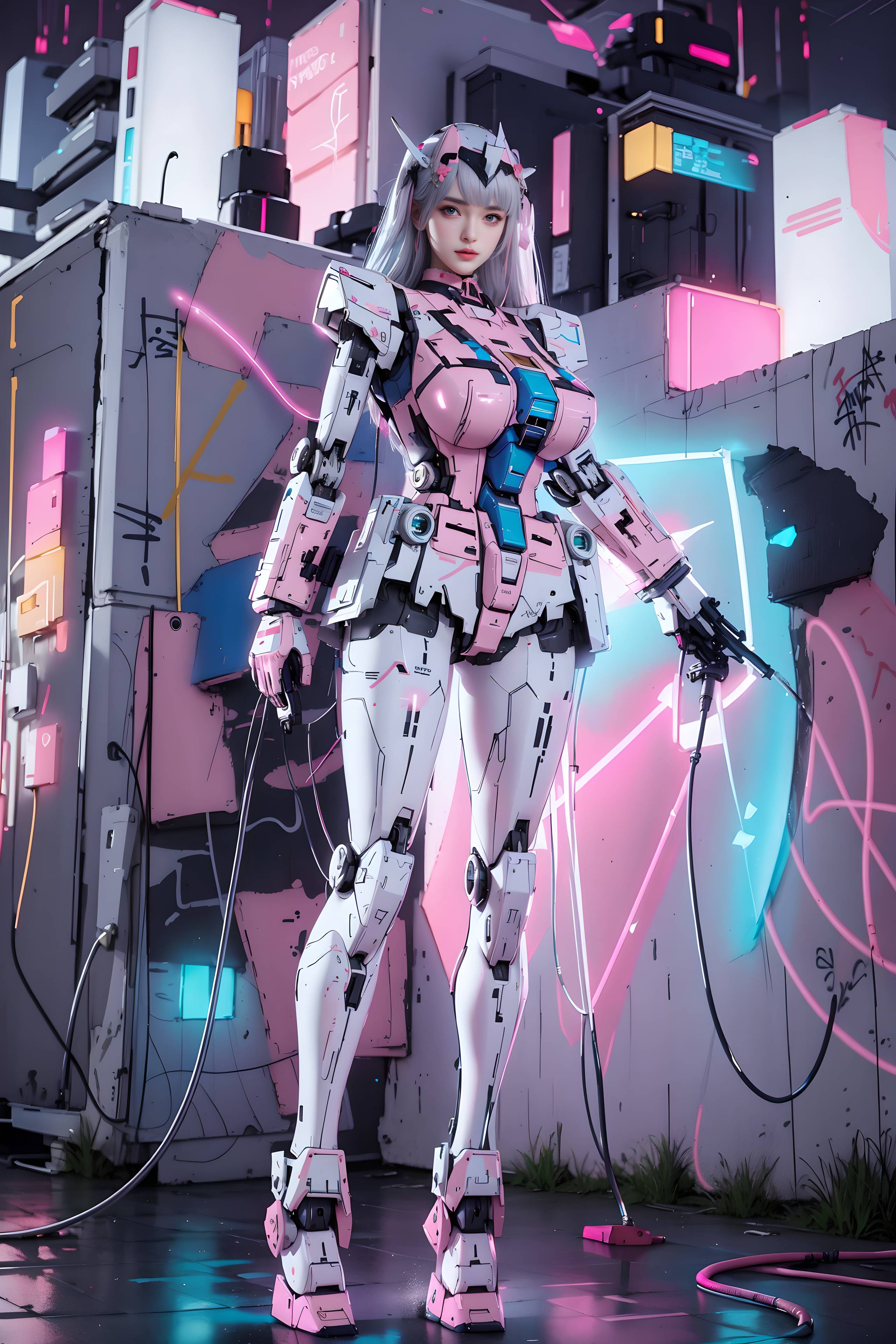 图片[47]-粉色高达_机甲少女-六色网