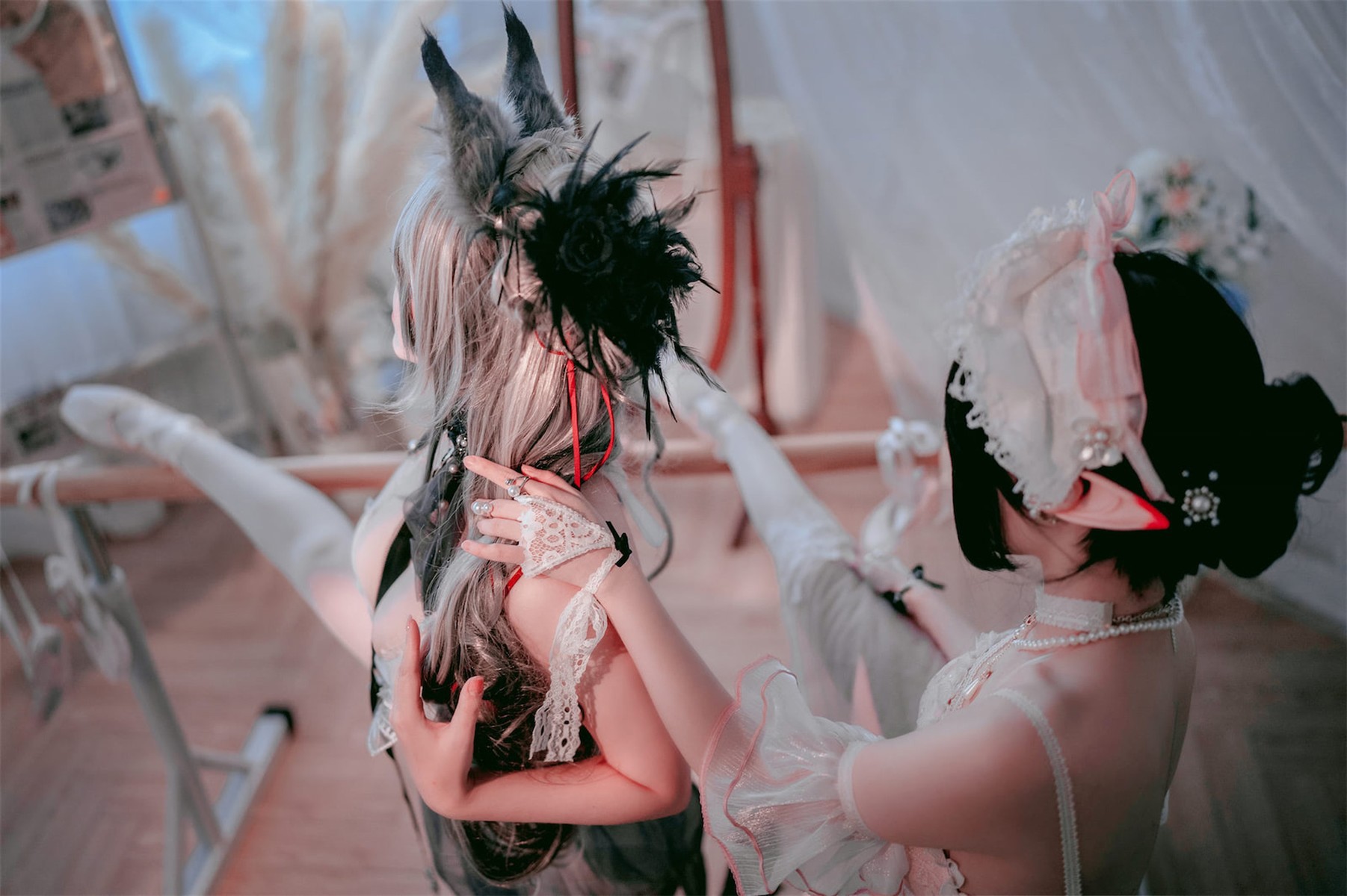 Cosplay 面饼仙儿 半半子 黑x森蚺 47