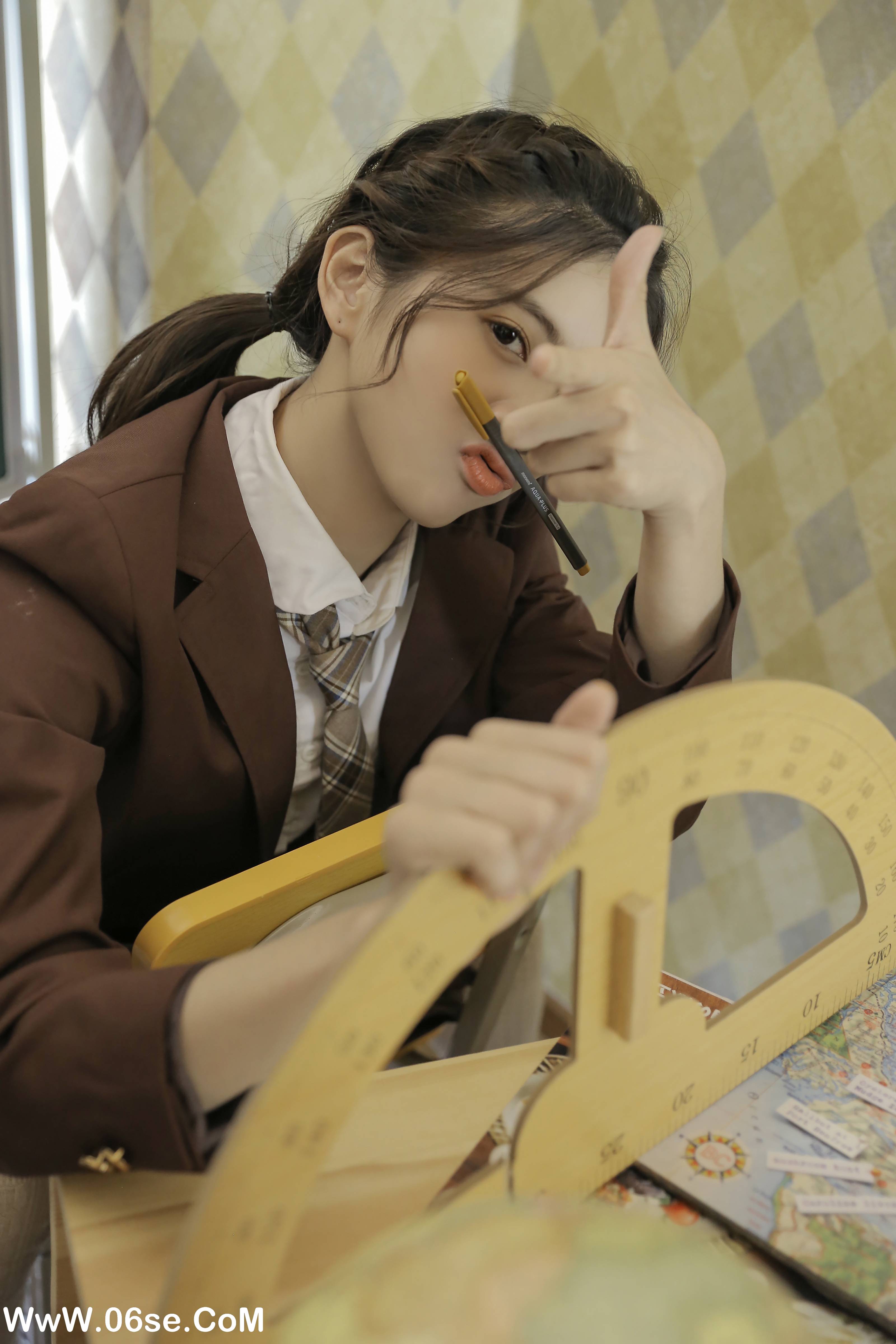 图片[7]-[YITUYU艺图语]2022.07.13 下节课自习 潘珺雅[19+1P／90.3MB]-六色网
