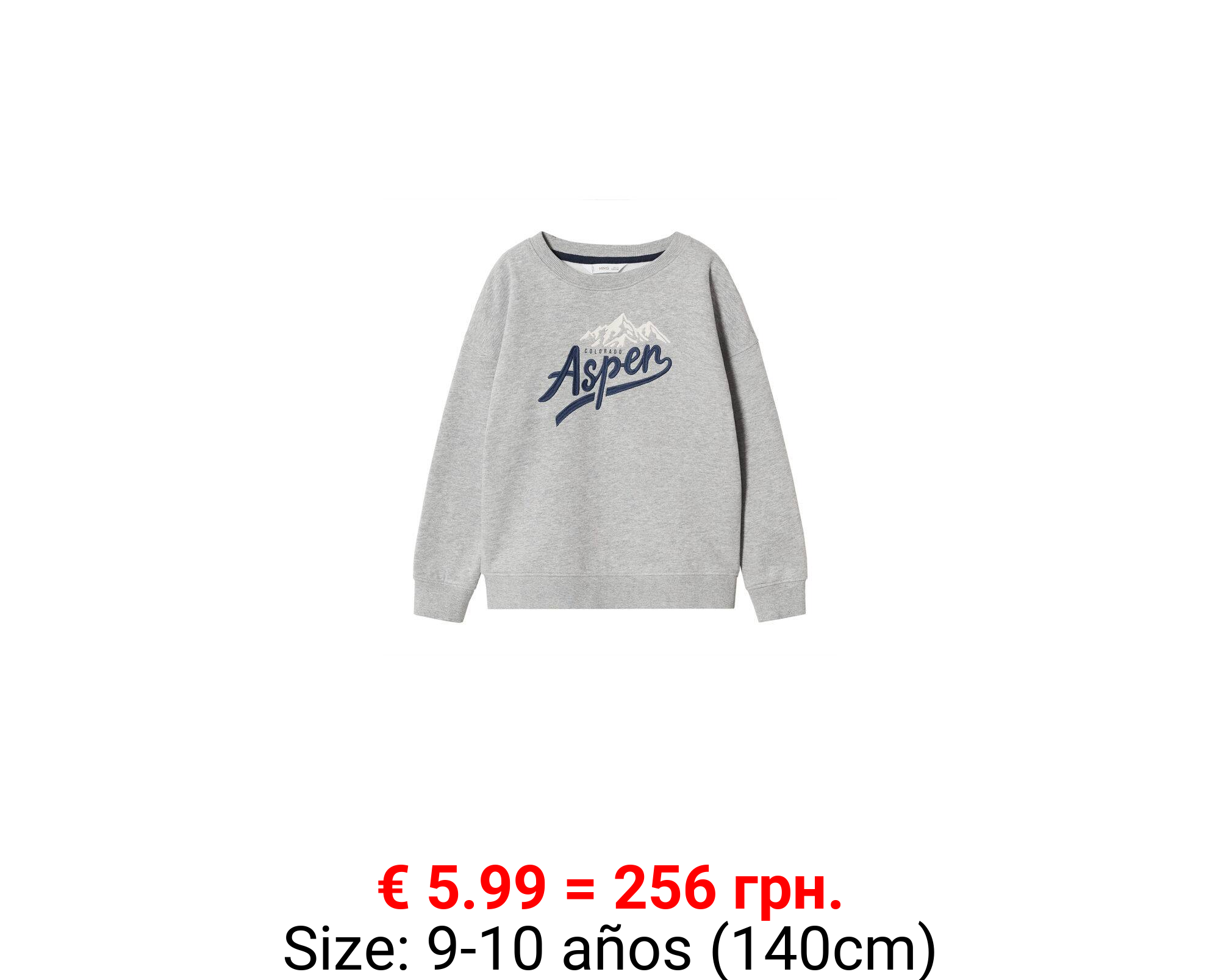 Sudadera estampado bordado