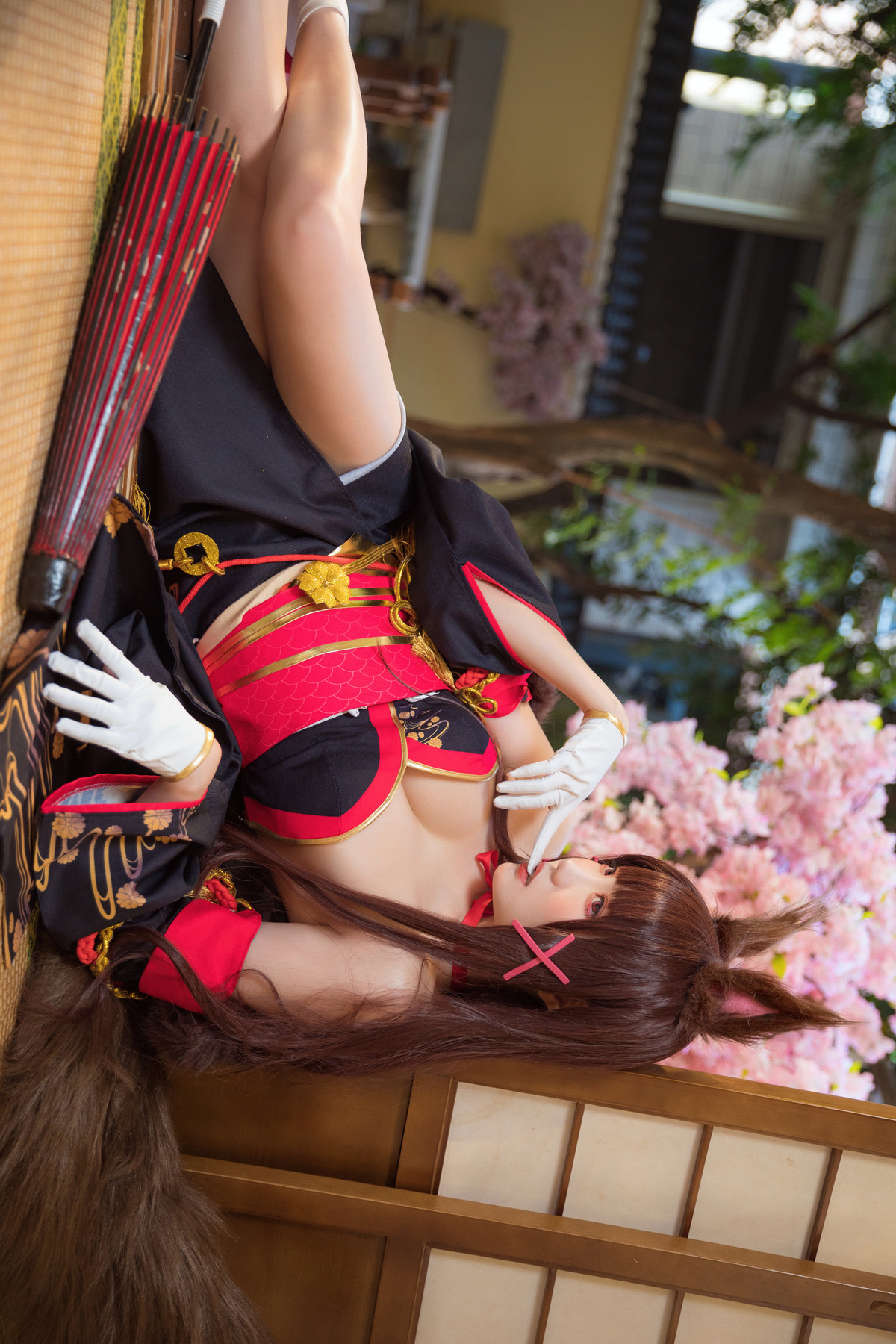 Cosplay 瓜希酱 赤城 Akagi 13