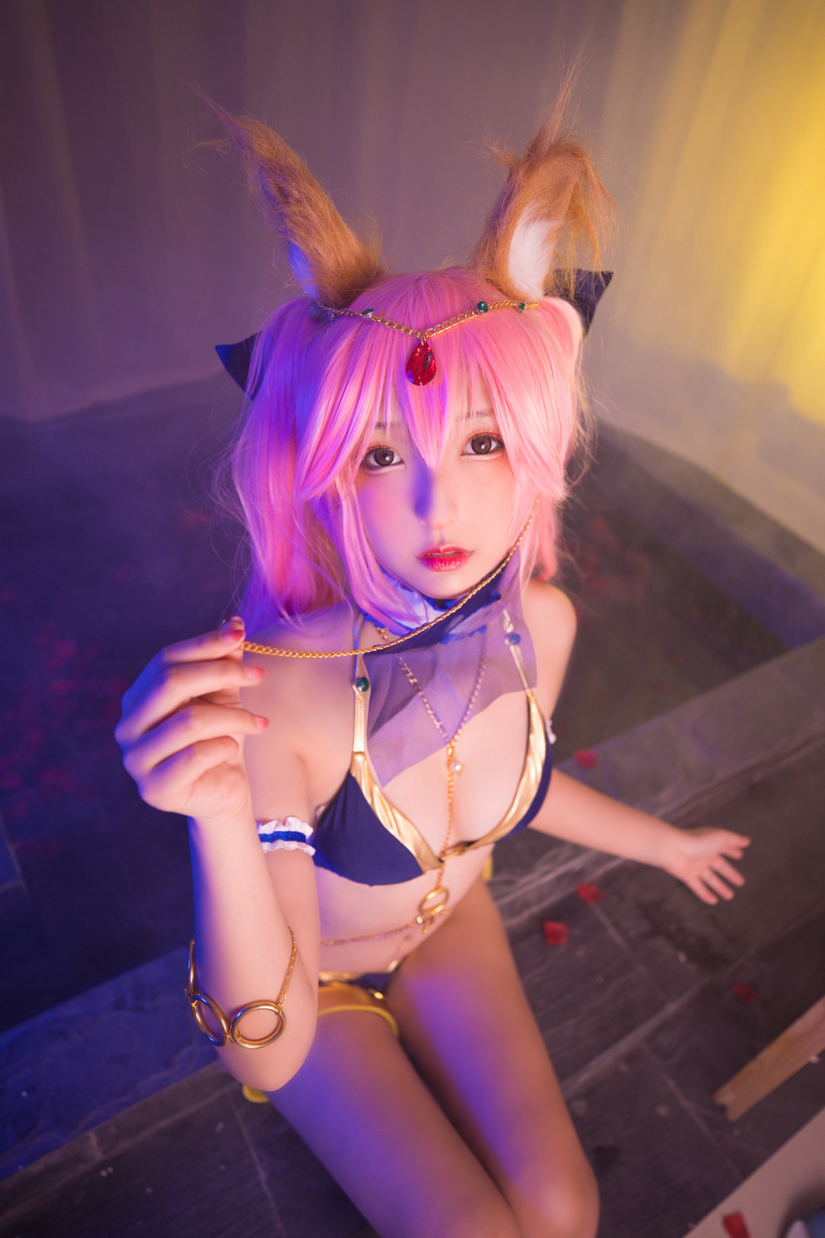 Cosplay 神楽坂真冬 玉藻前舞娘 Mysterious Love 6