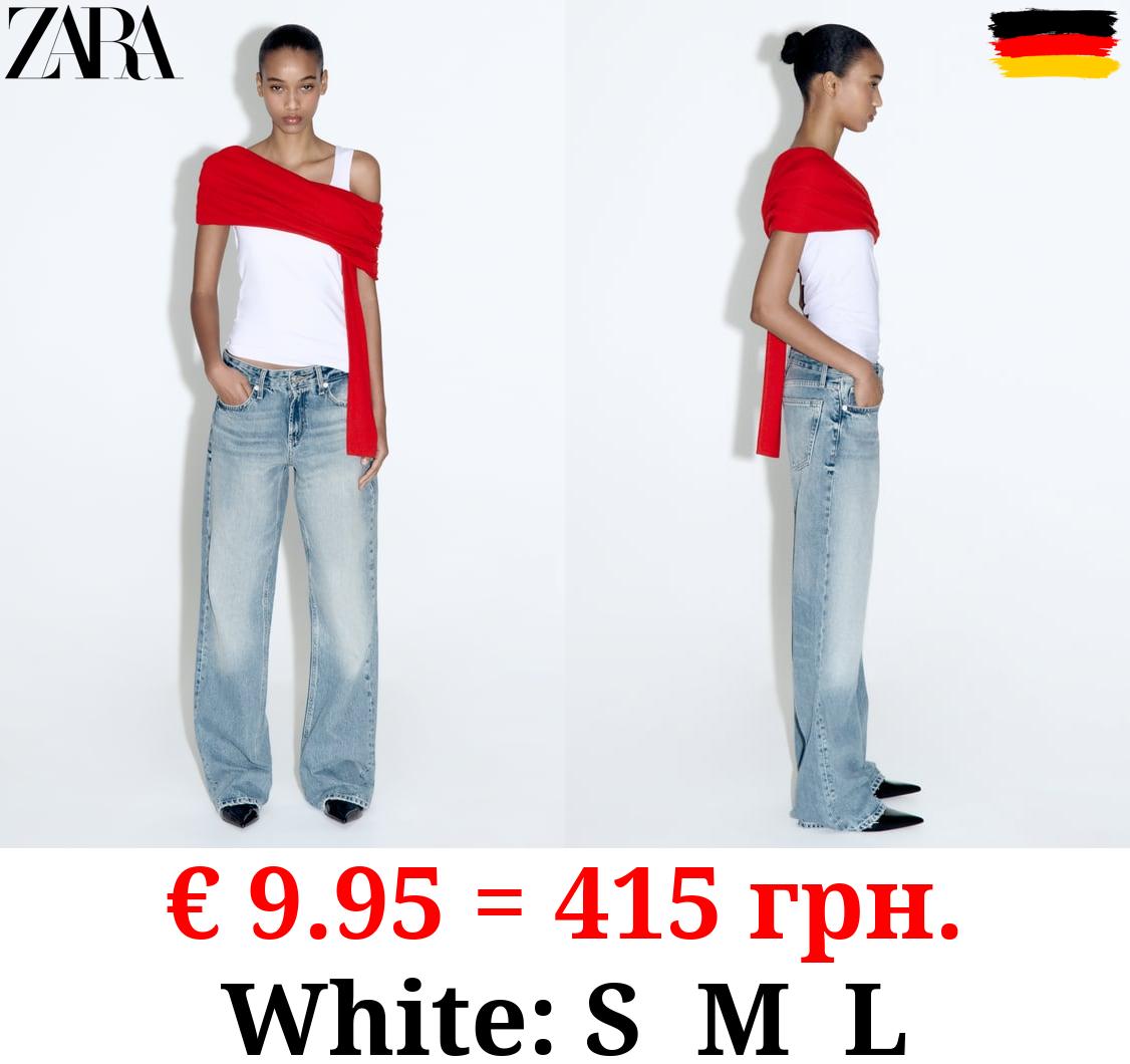 POLYAMIDE TOP WITH WIDE STRAPS