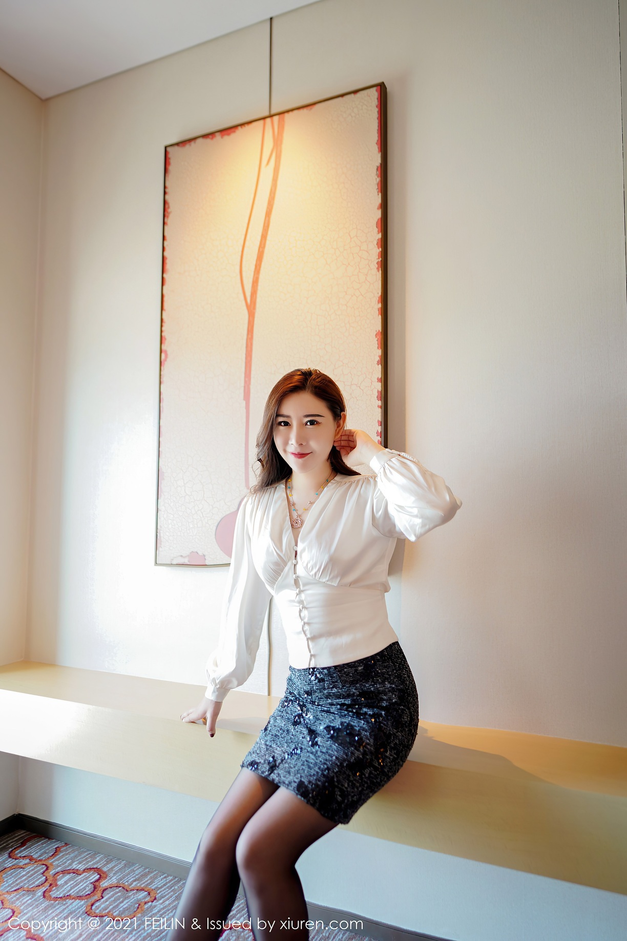 [FEILIN嗲囡囡] 2021.07.05 VOL.400 王婉悠Queen 5