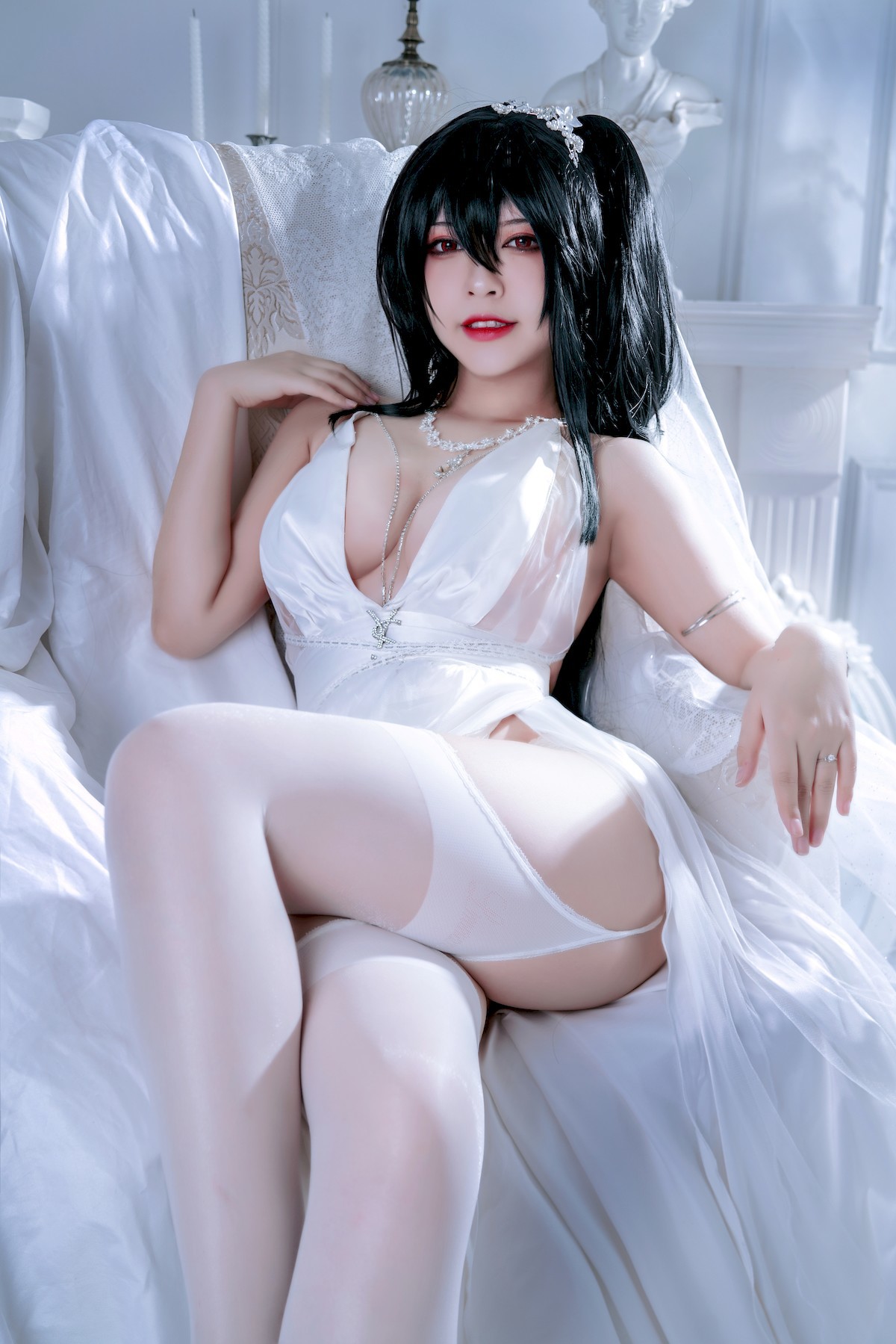 Cosplay 半半子 大凤礼服 Taihou 3