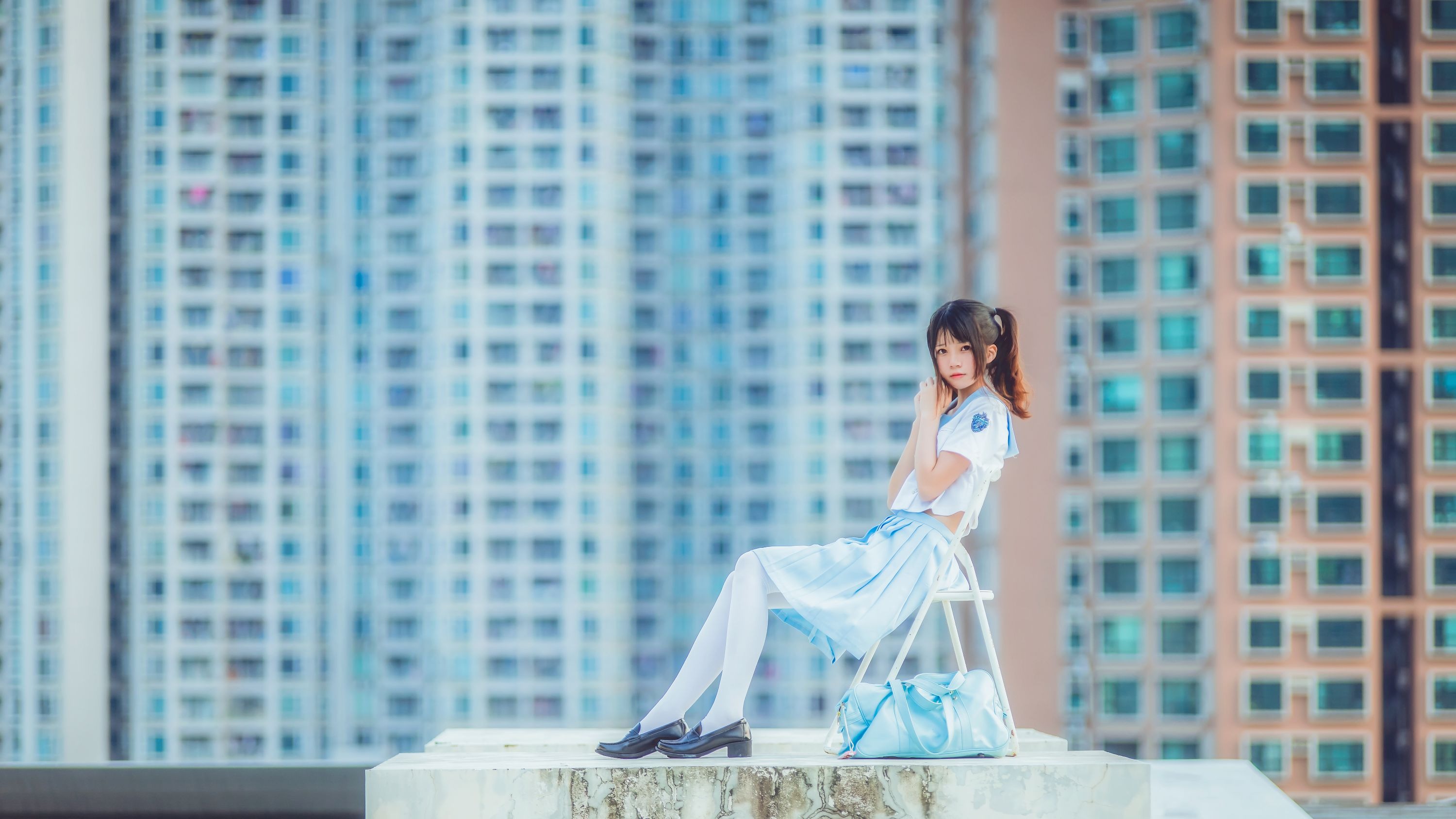桜桃喵- JK女子高中生 [19P] 15