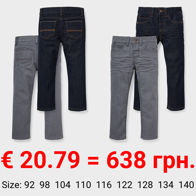 Multipack 2er - Slim Jeans - Thermojeans