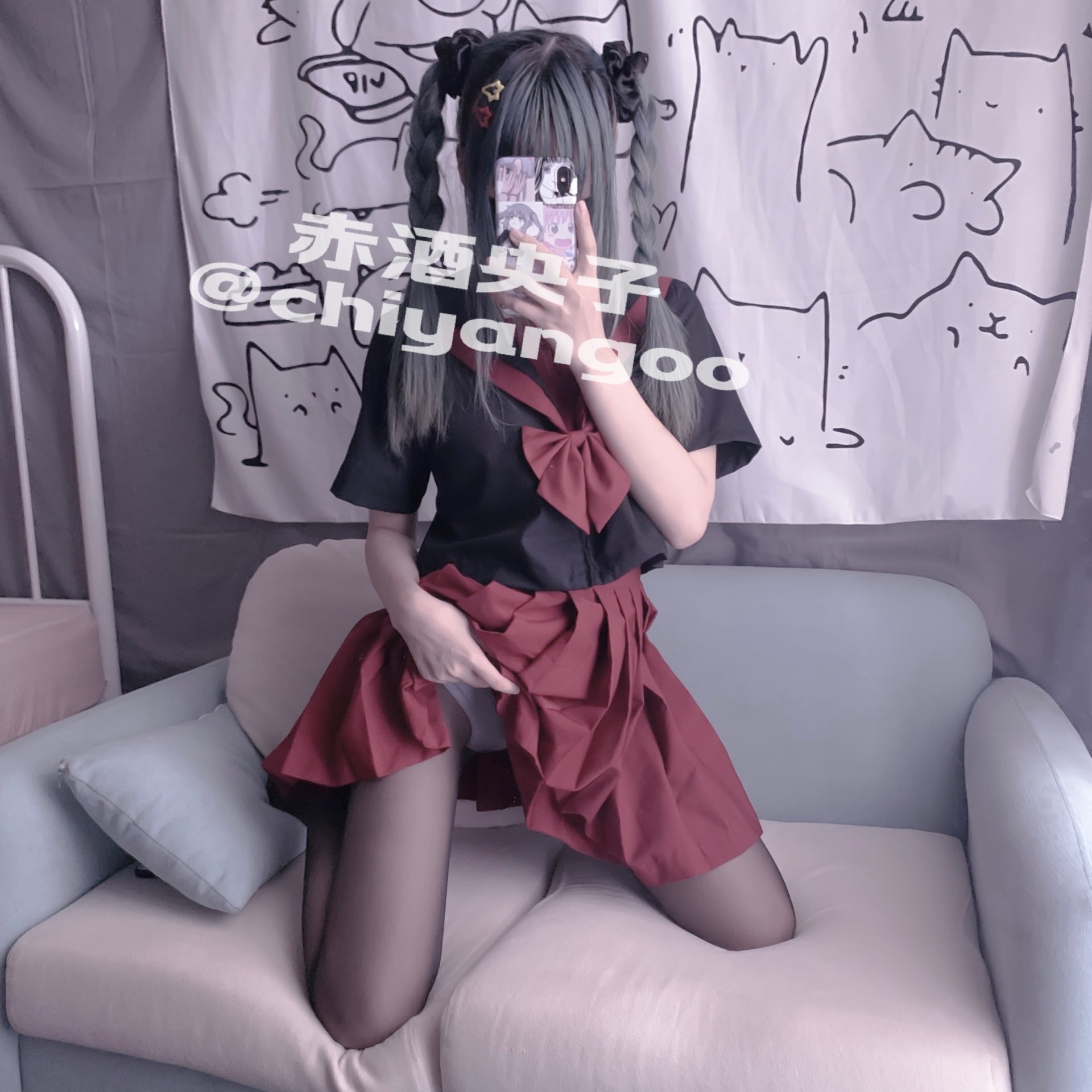 赤酒姬-002-红衣JK[64P] 14