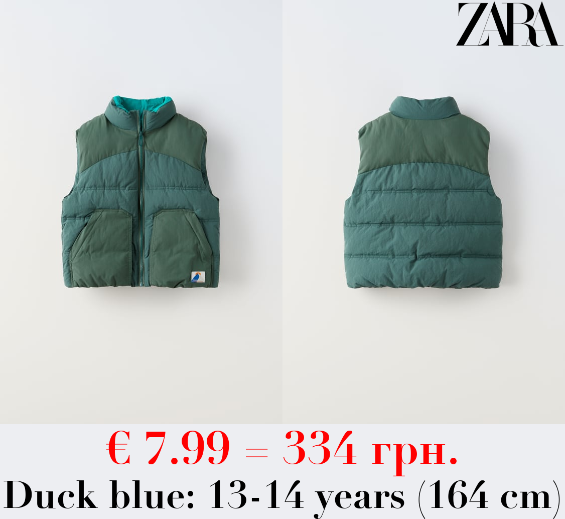 NEON PUFFER GILET