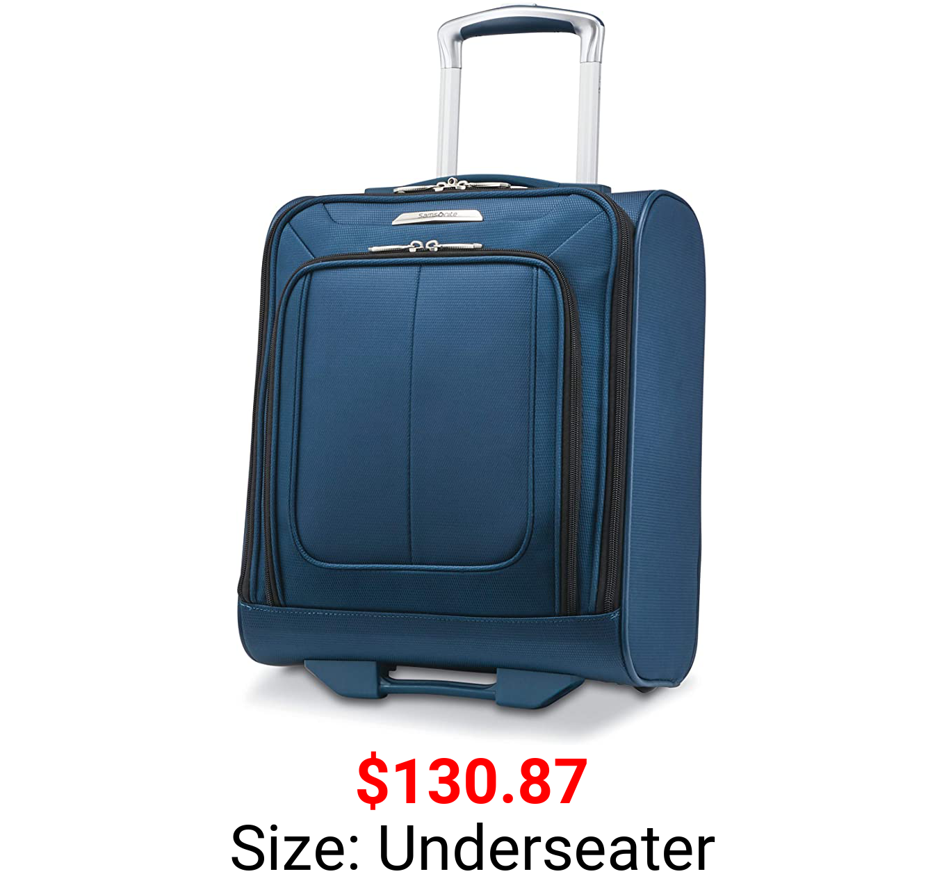 Samsonite Solyte DLX Softside Luggage, Mediterranean Blue, Underseater