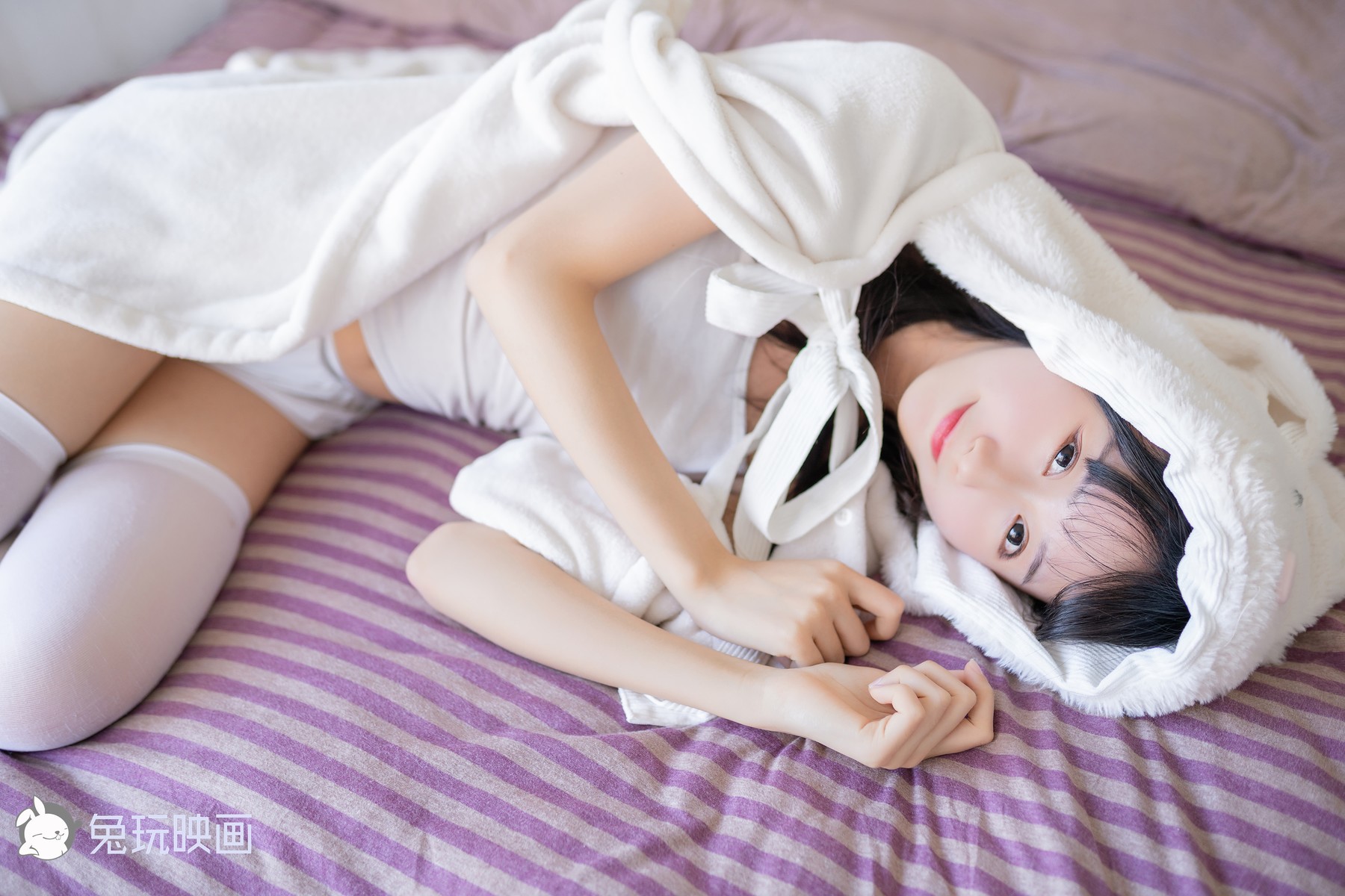 Cosplay 兔玩映画 浴巾兔子 13