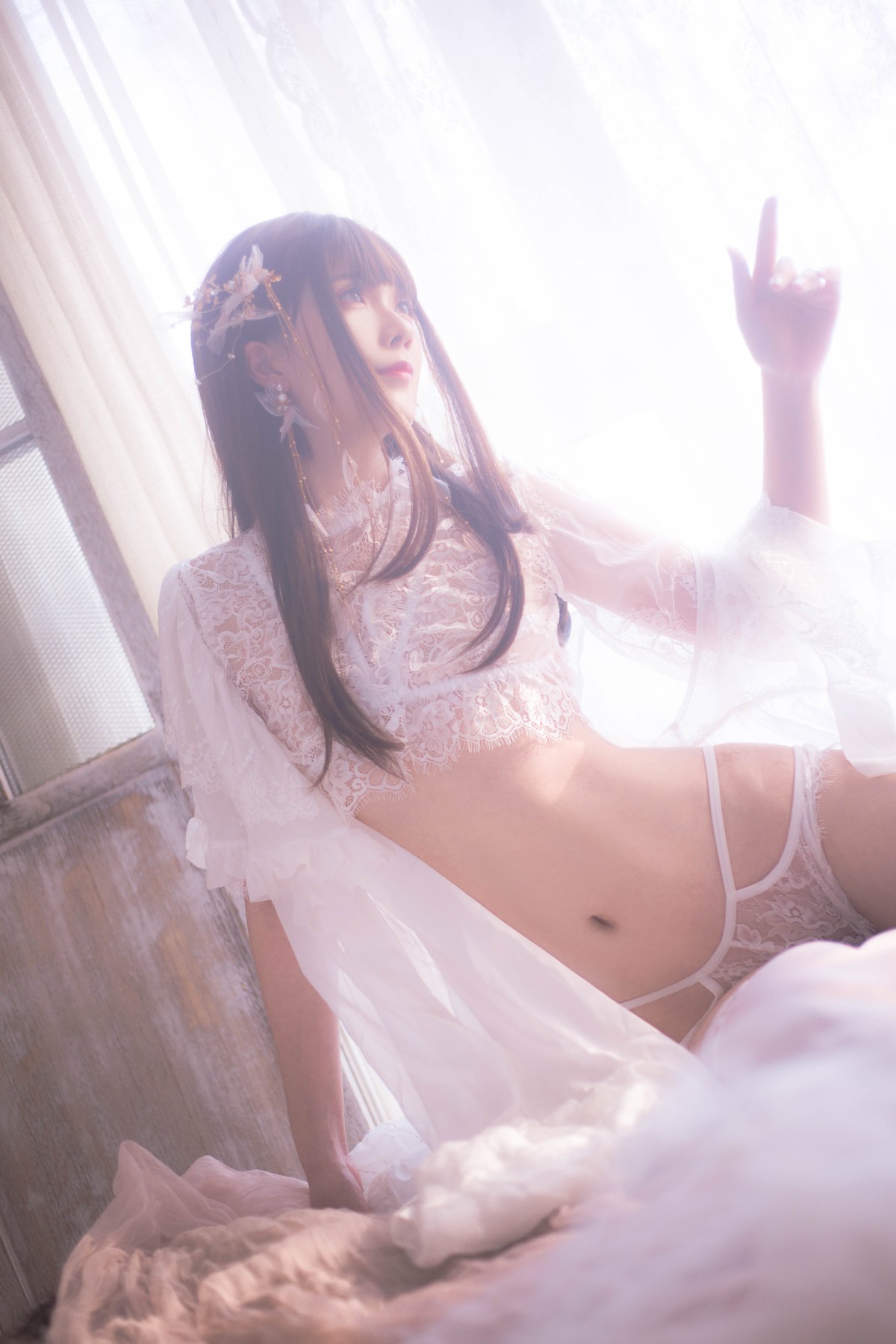 Cosplay 翎柒菜菜 白色流云 4
