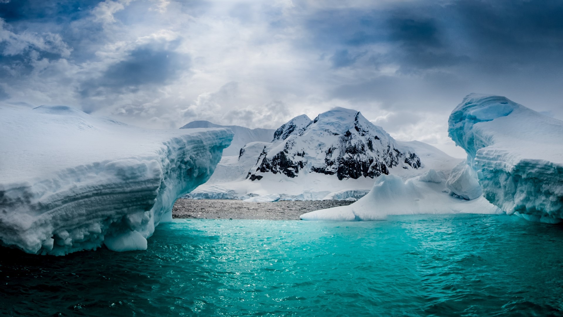 Самый красивый фон в мире для фотошопа лед и снег