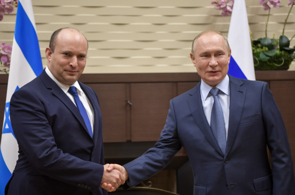 Naftali Bennett and Putin