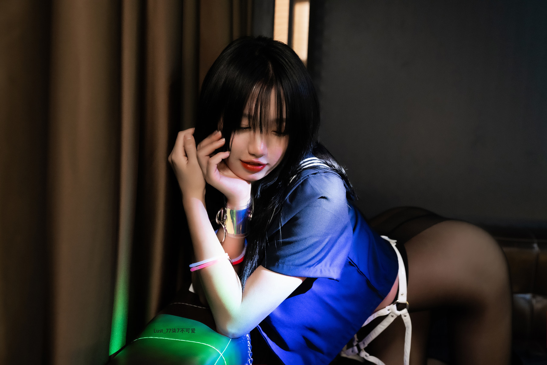 Cosplay 柒柒要乖哦 反差JK少女 Set.01 60