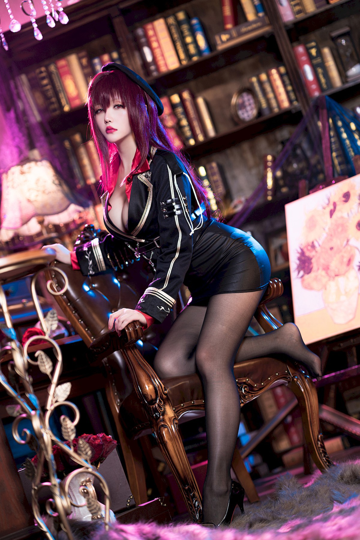 星之迟迟 Cosplay 斯卡哈 真红教枪 13