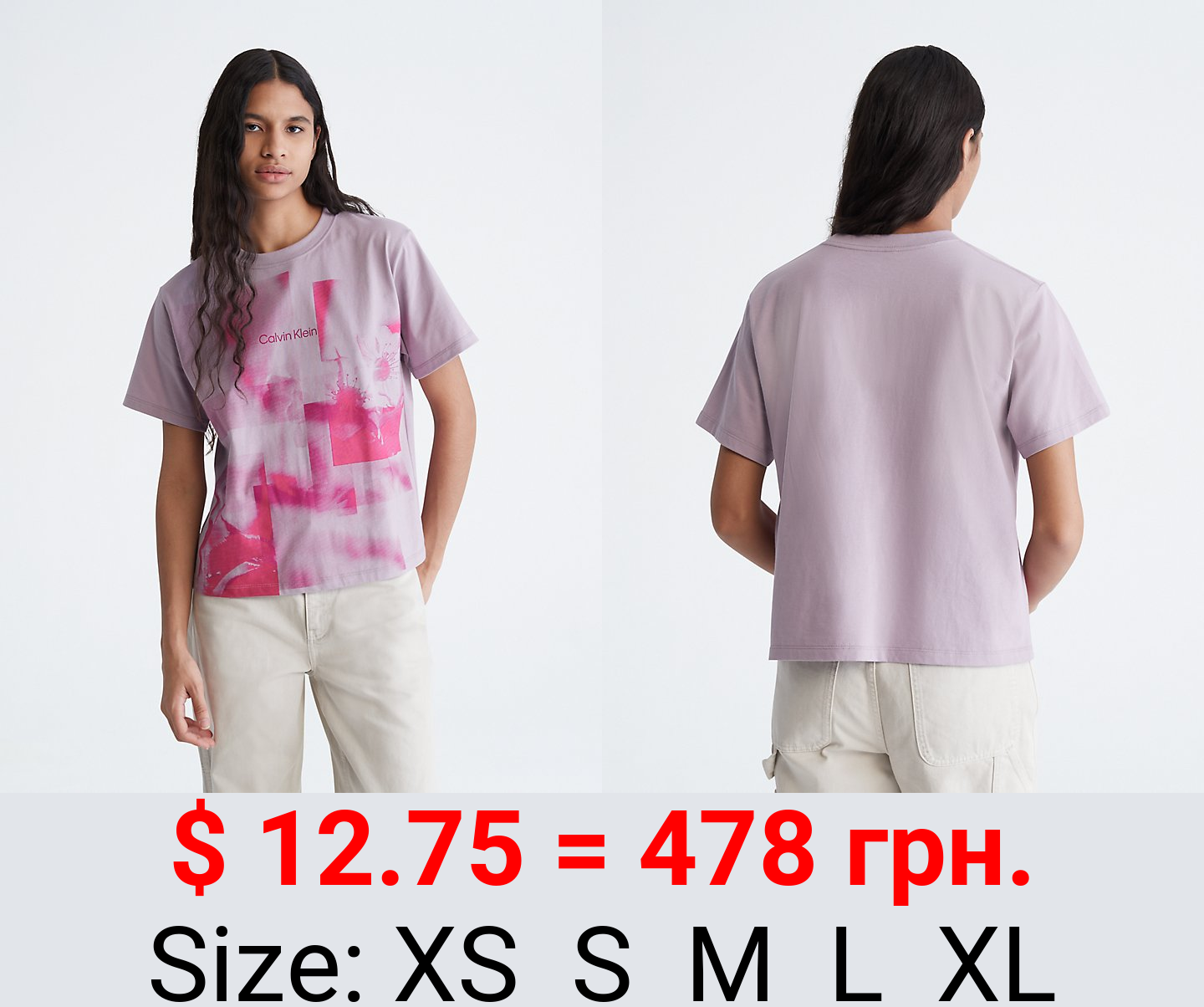 Floral Graphic Boxy T-Shirt