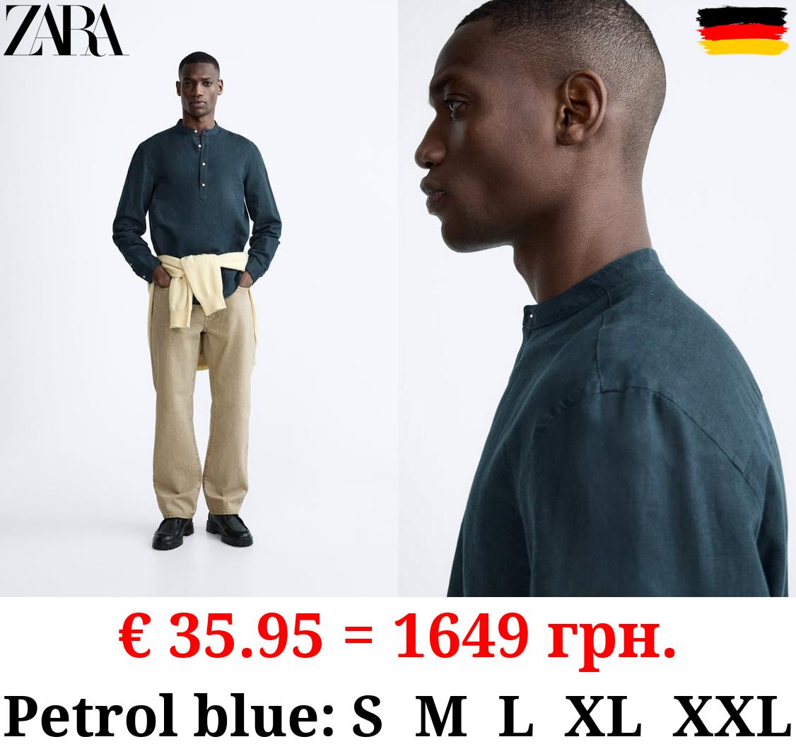 COTTON - LINEN SHIRT