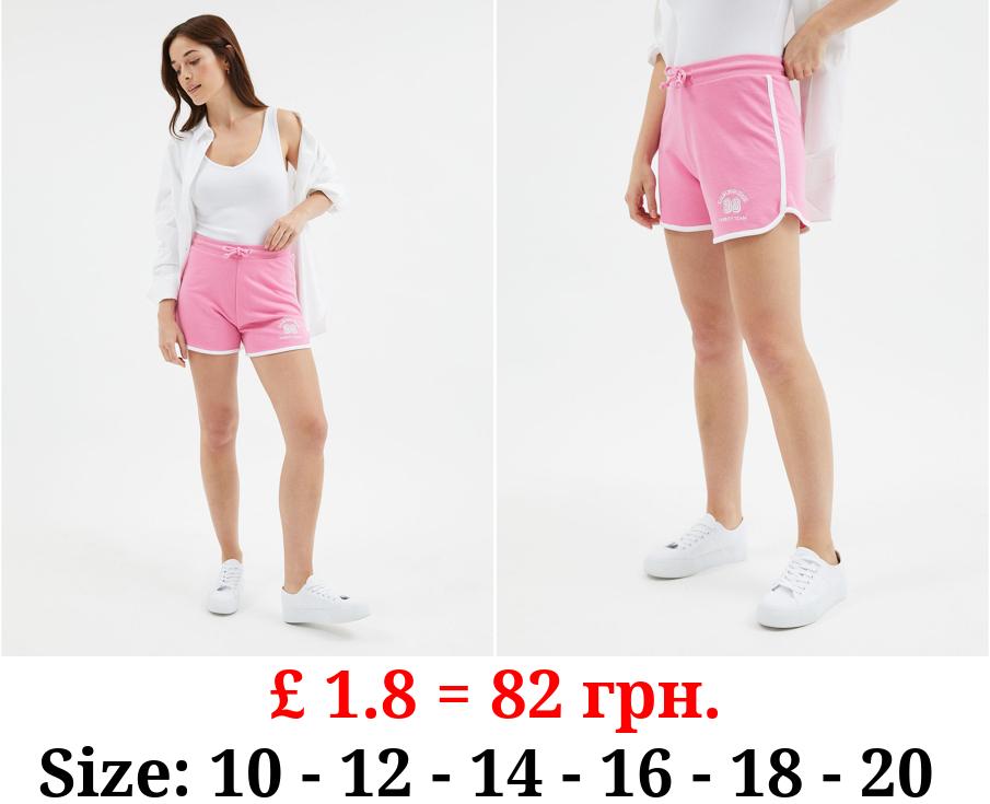Pink California State Varsity Shorts