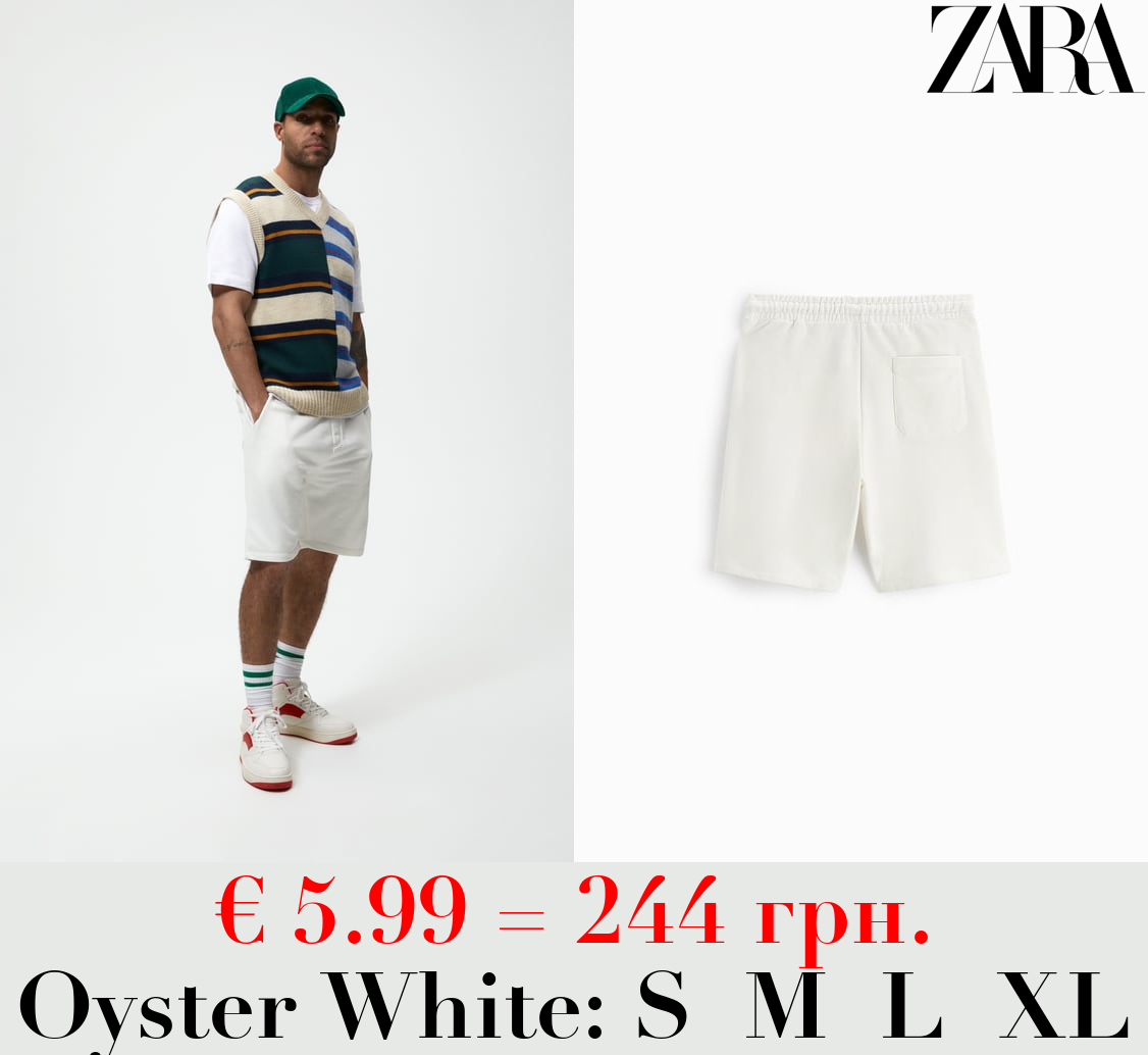 BASIC JOGGER BERMUDA SHORTS