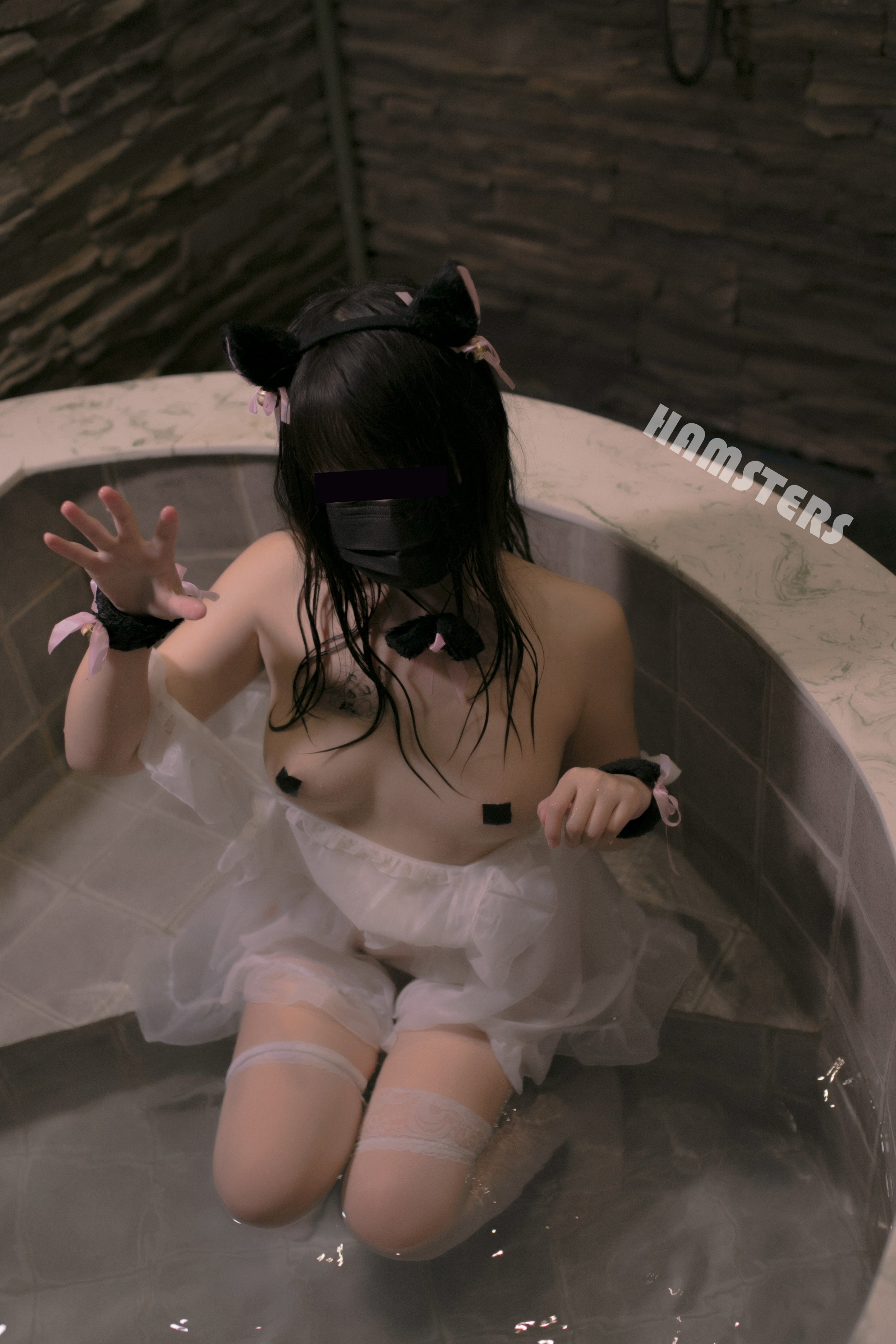 HAMSTERS 仓鼠姬 - NO.007 白丝沐浴 24