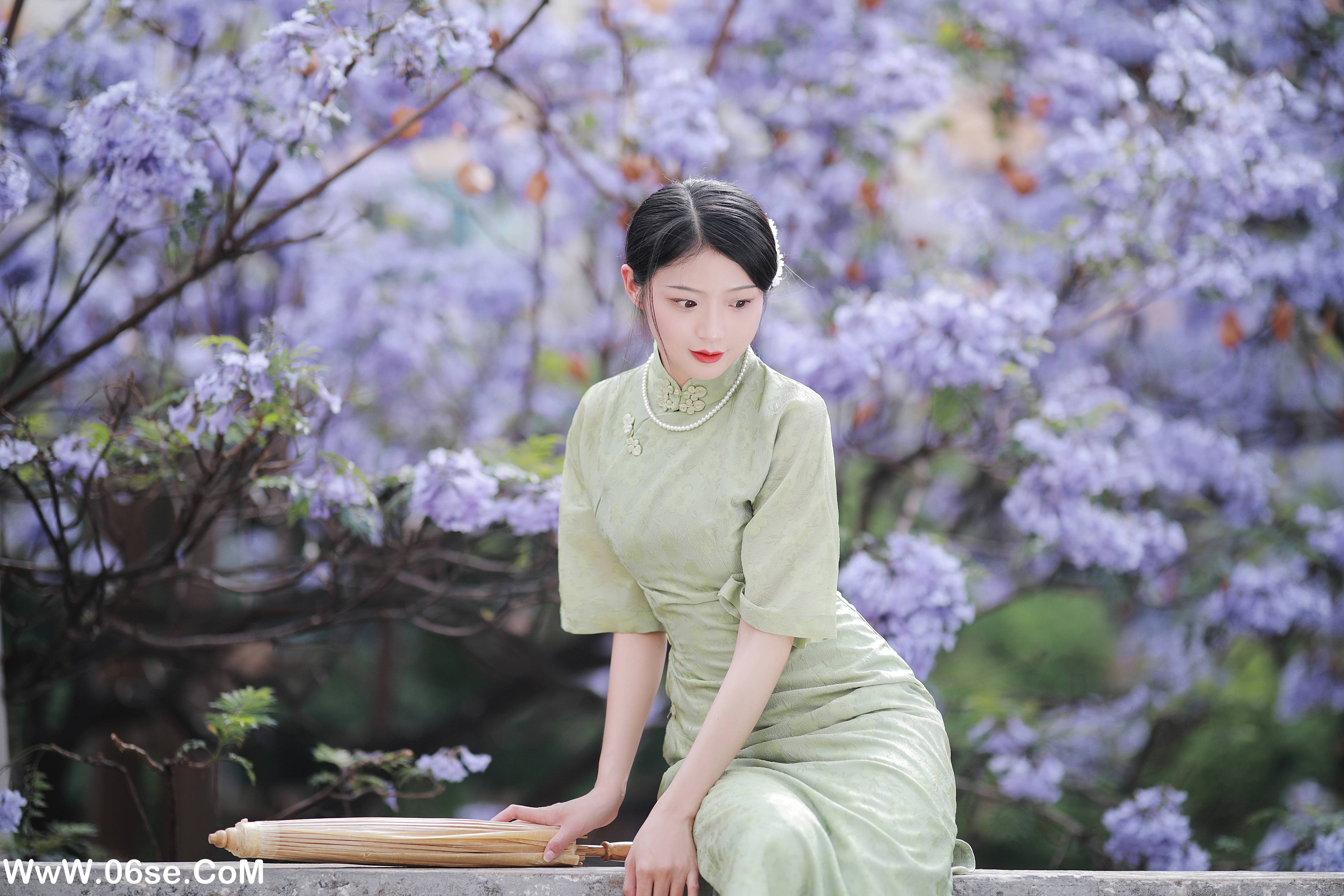 图片[16]-[YITUYU艺图语]2022.06.20 蓝花楹 nya酱的铃铛铛[24P-426.82MB]-六色网