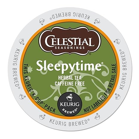 Sleepytime Herbal Tea Keurig K-Cup Pods 24 Count Caffeine Free Kosher Unknown