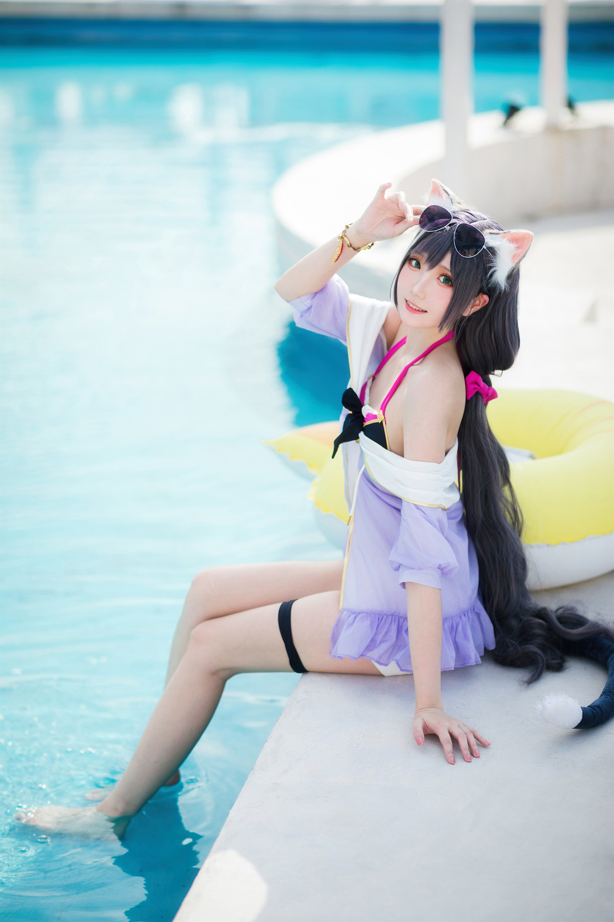 Cosplay 瓜希酱 公主连结 凯露夏日 Kyaru 4