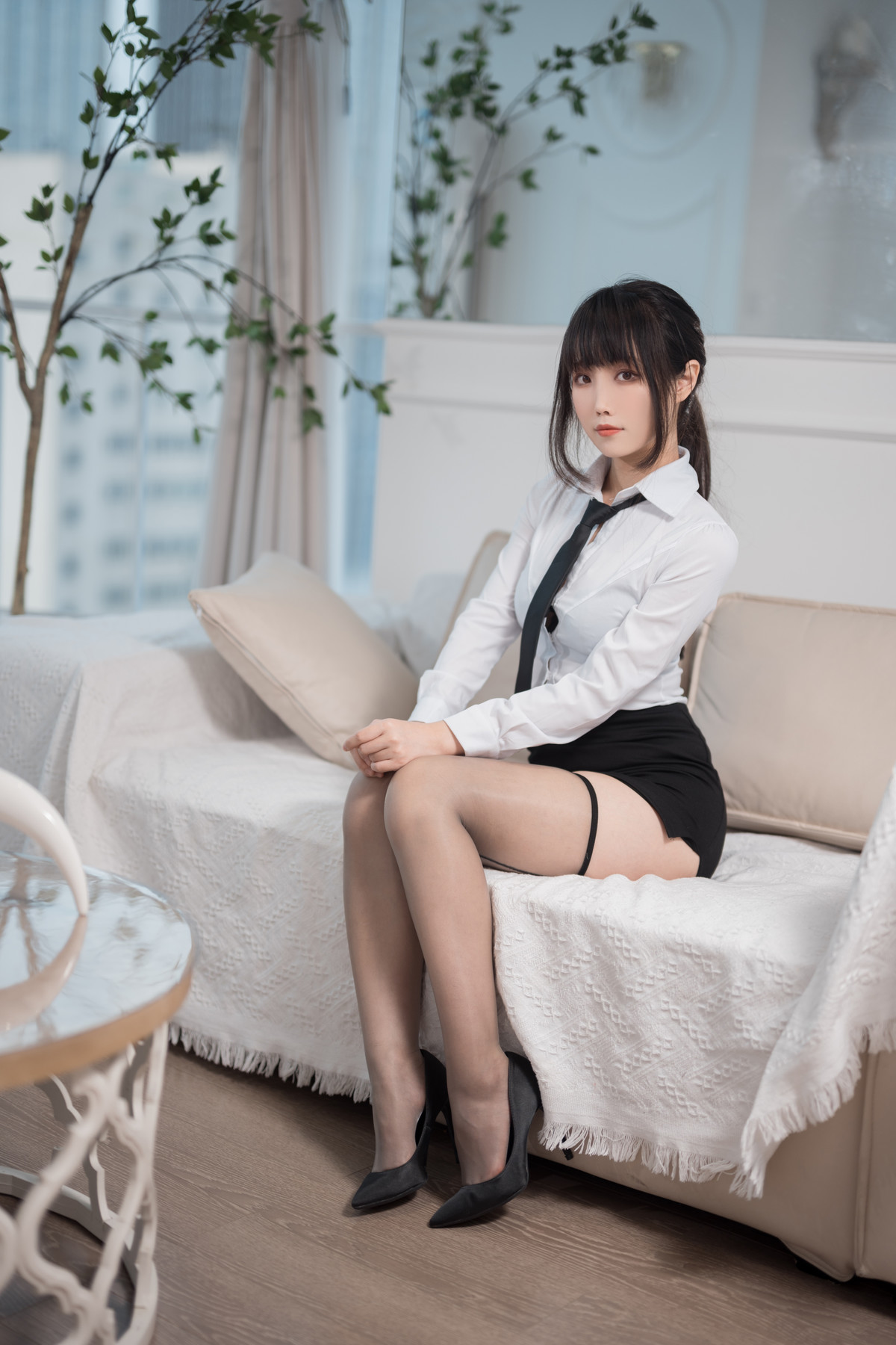 Cosplay 汪知子 Office Lady 8