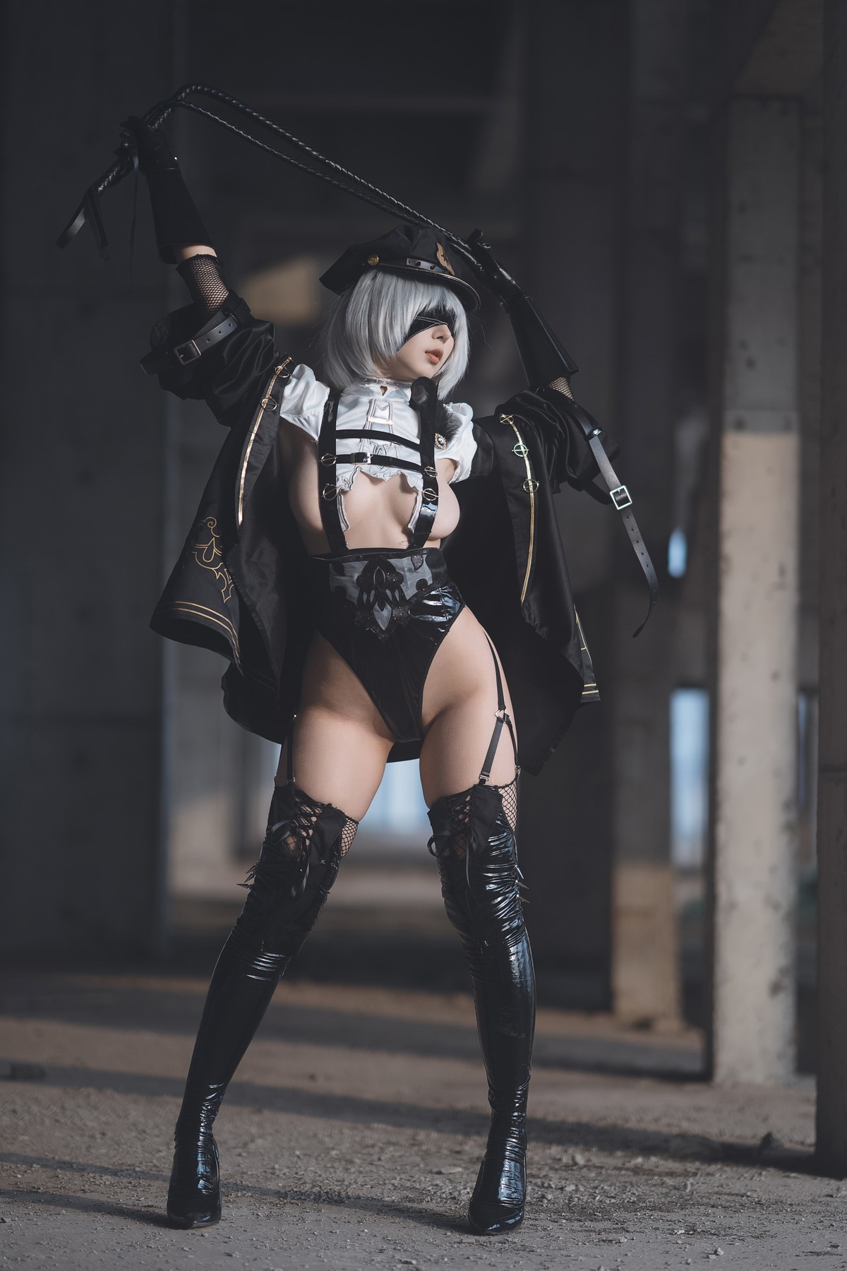 Cosplay 云溪溪 奶桃 2b同人 30