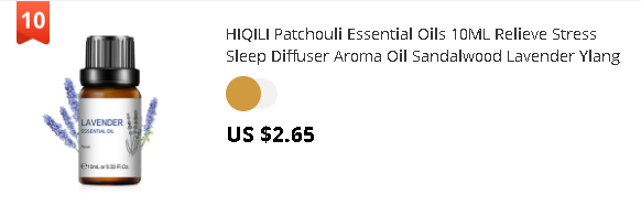 HIQILI Patchouli Essential Oils 10ML Relieve Stress Sleep Diffuser Aroma Oil Sandalwood Lavender Ylang Jasmine Cinnamon Bergamot
