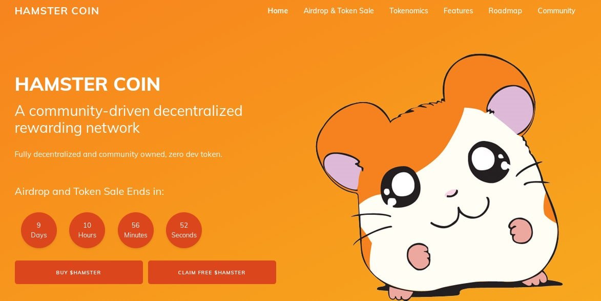 Криптобиржа hamster. Хамстер коин. Hamster Coin.