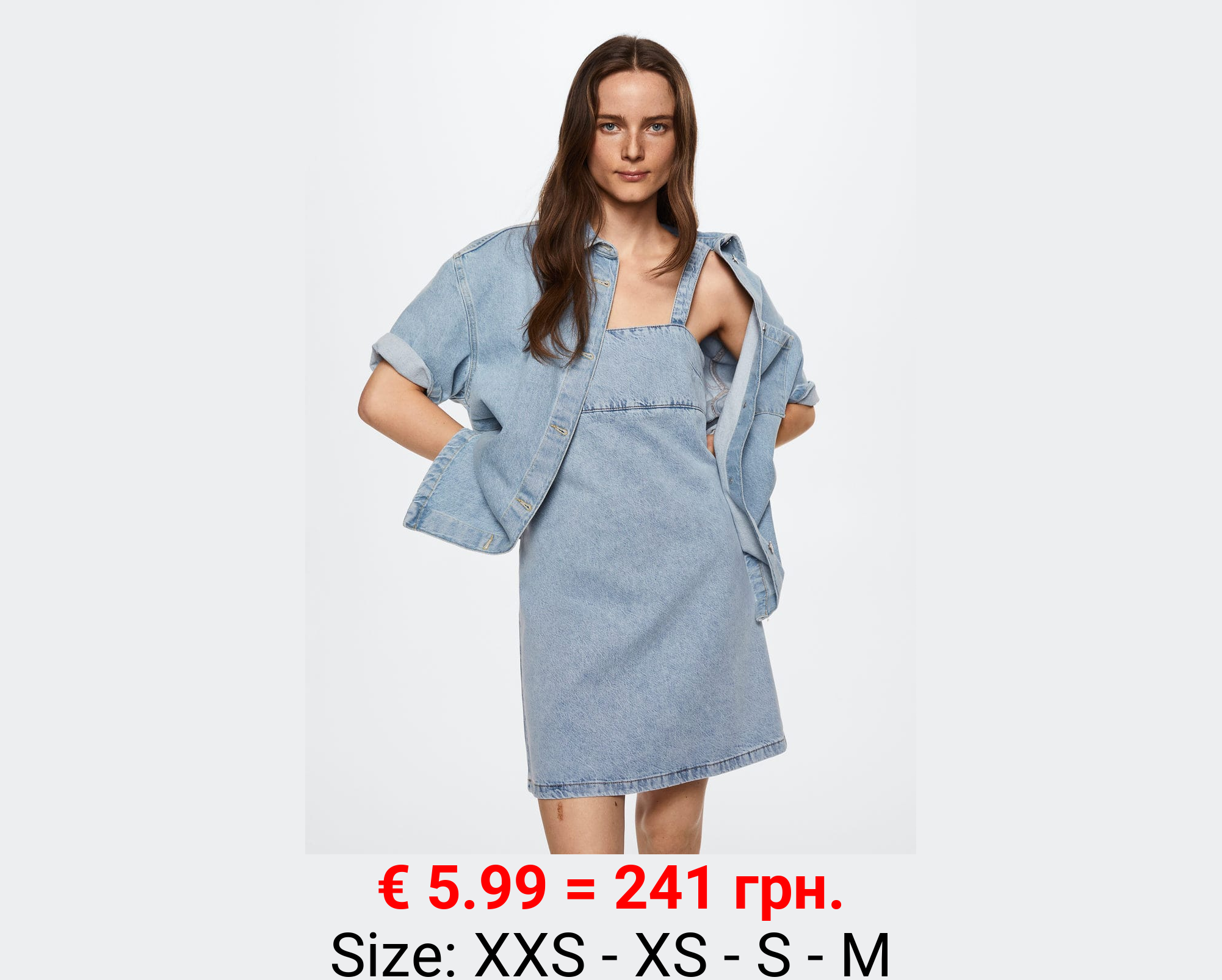 Vestido vaquero lyocell