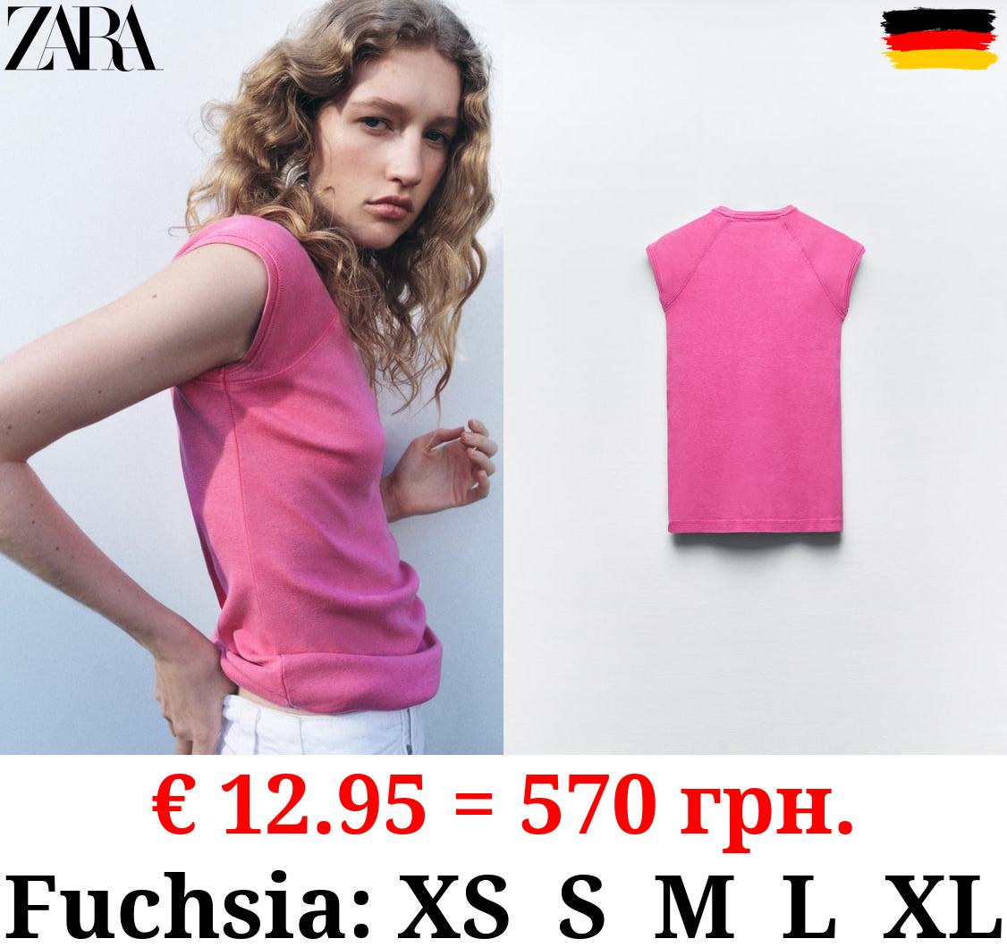 FADED COTTON T-SHIRT