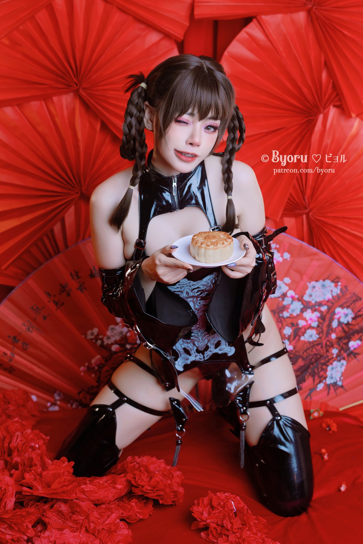 Cosplay 萝莉Byoru Leifang Autumn Festival Mooncake 12
